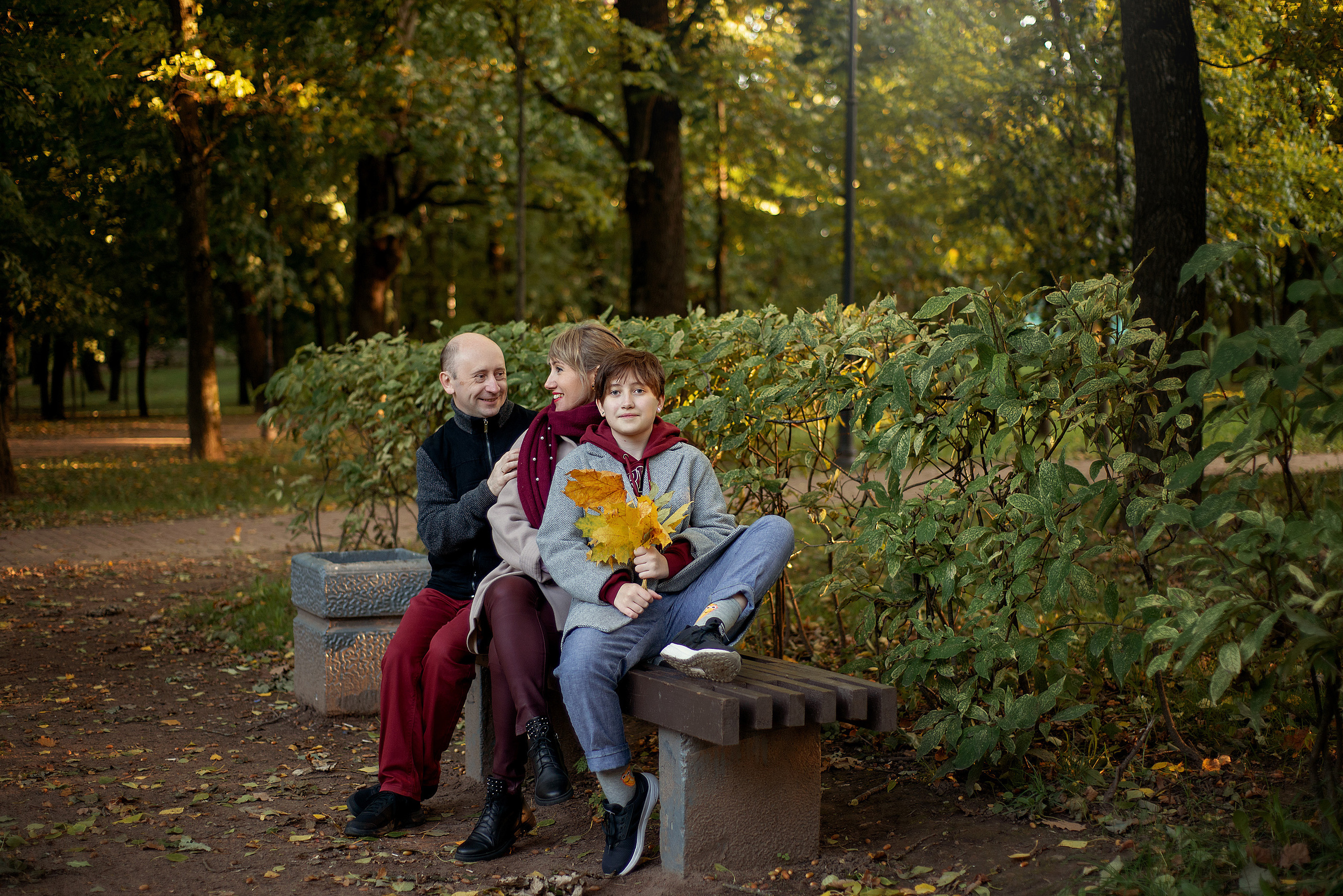 Семейная уличная фотосессия. Женский фотограф Санкт-Петербург Александра Колий