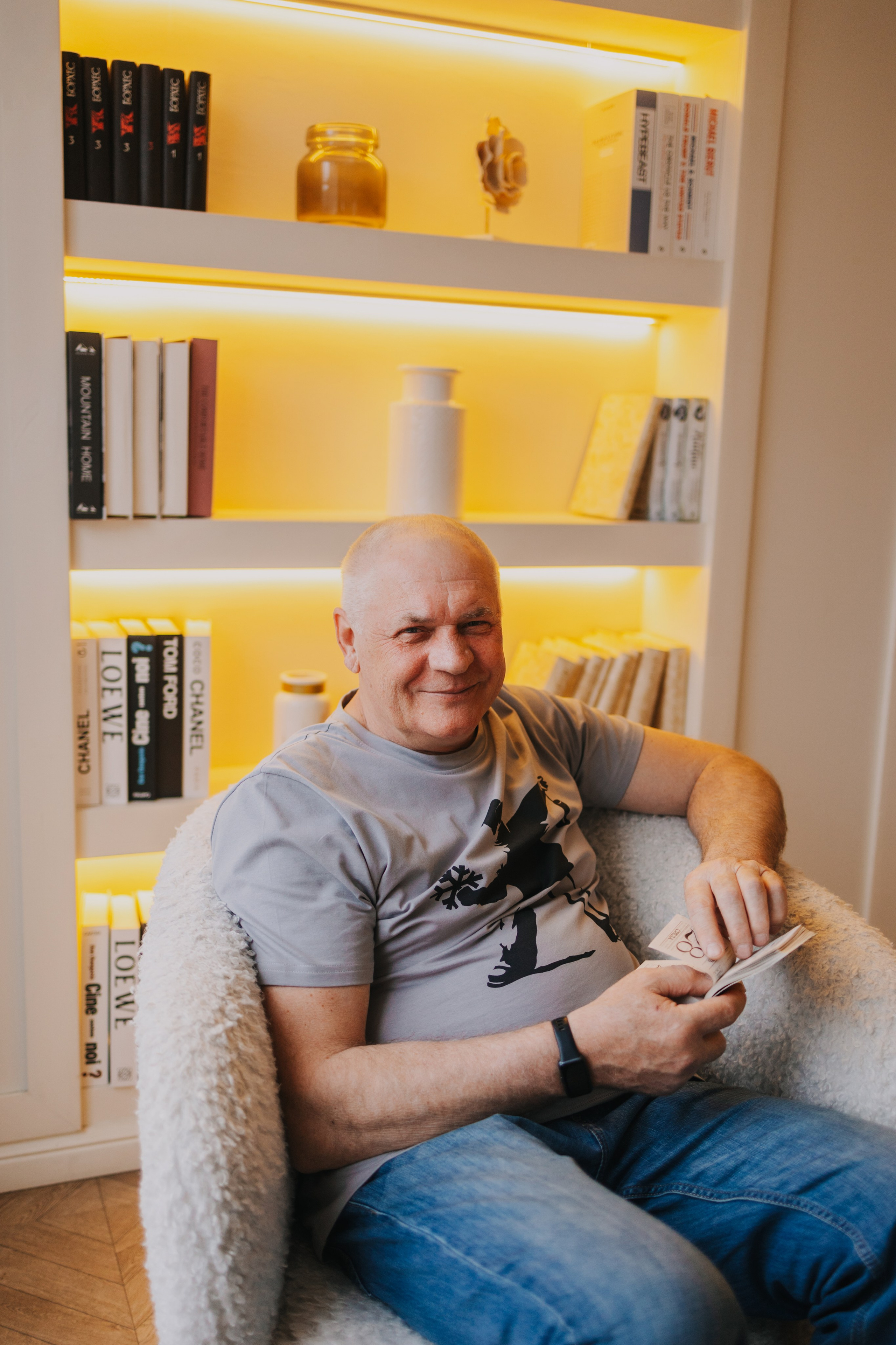 Большая семья. Домашняя фотосессия