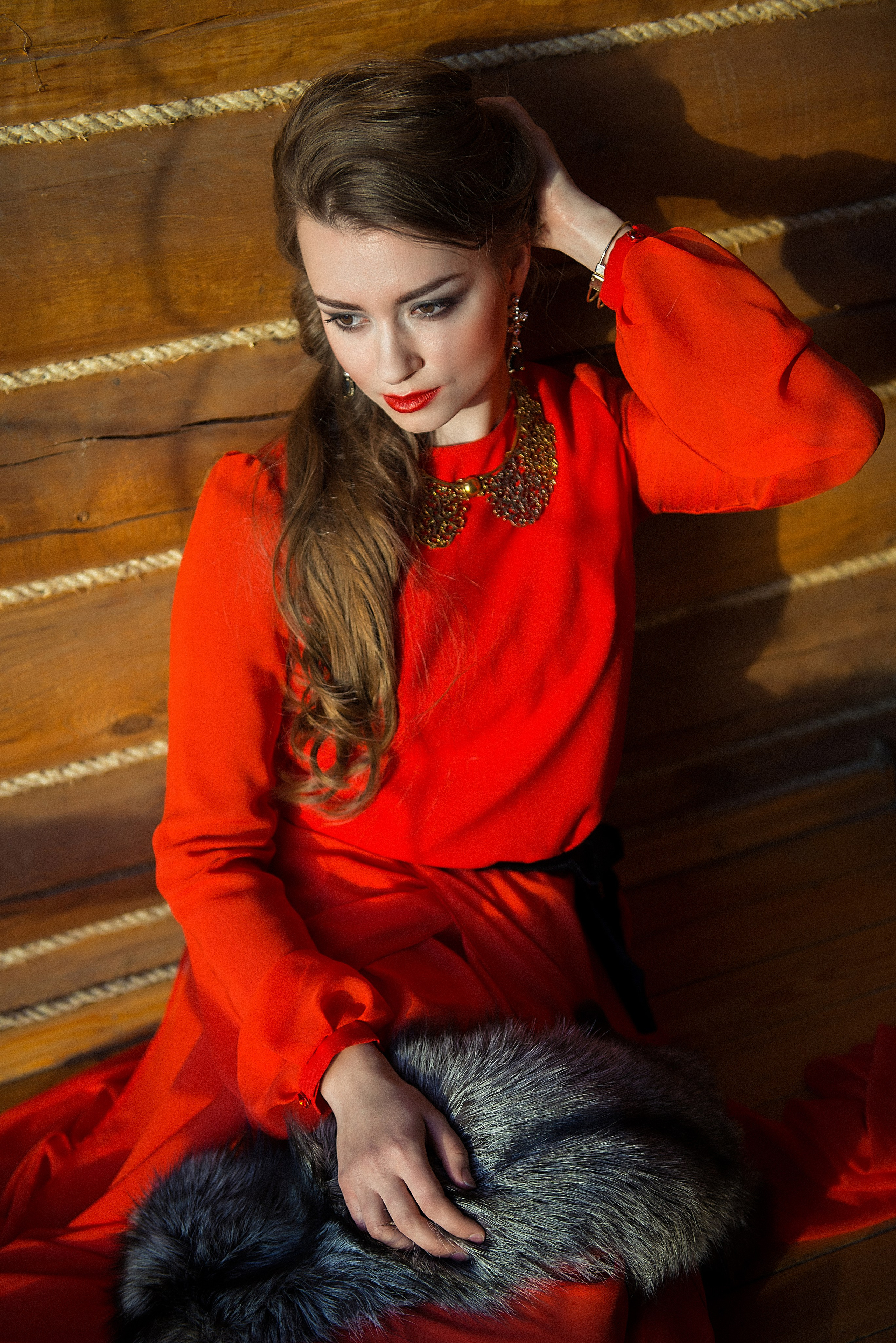 Ира. Сибирская красавица. Фотограф Екатерина Олешко