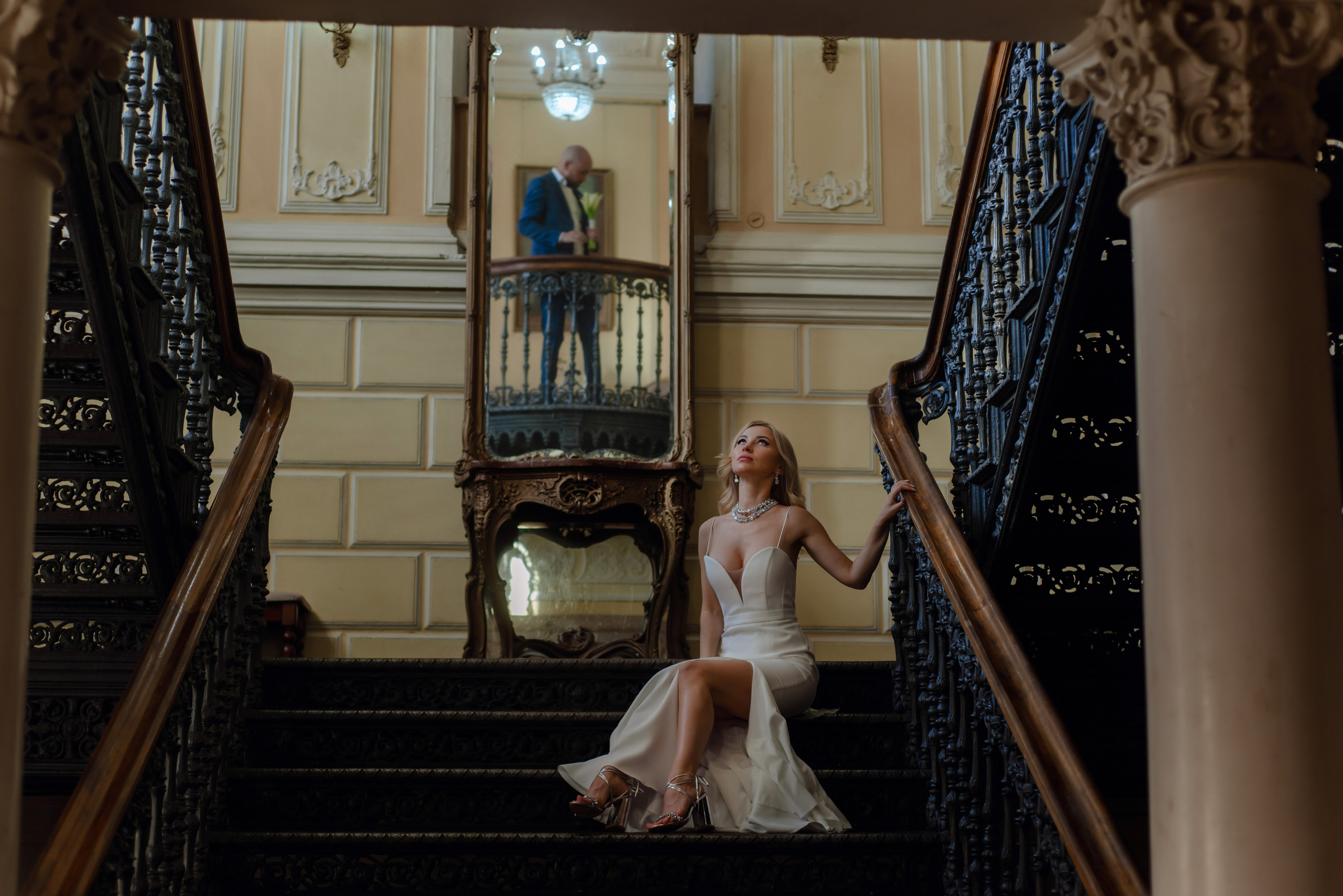 Свадьба в библиотеке Пушкина. Фотограф Диана Вальтер
