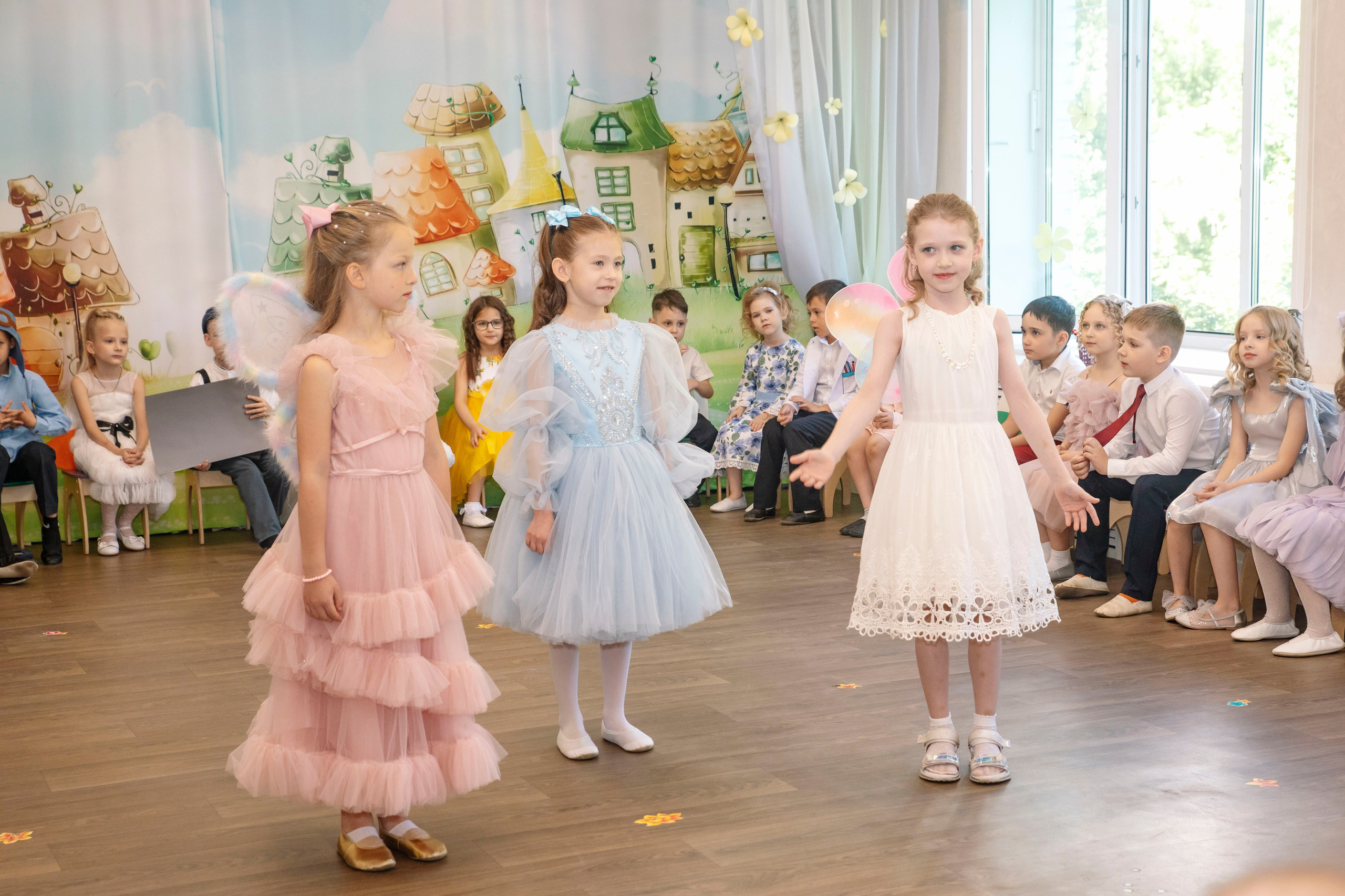 Выпускной в детском саду Маргаритка Курчатовская школа. Фотограф в Москве Яна Полосина