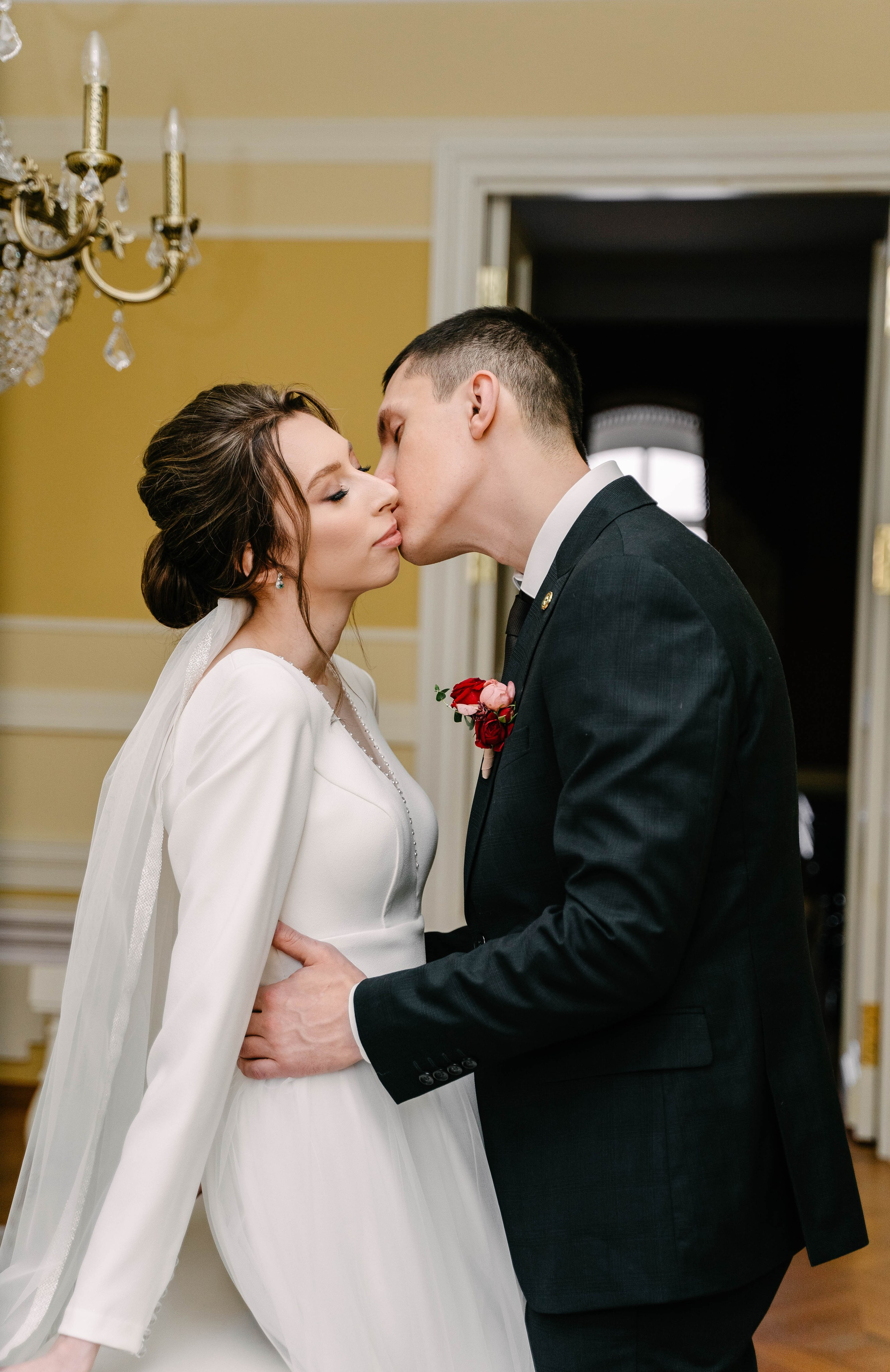 Зимняя свадебная фотосессия молодоженов. Свадебный и семейный фотограф из Воронежа|Москвы Бубнова Екатерина