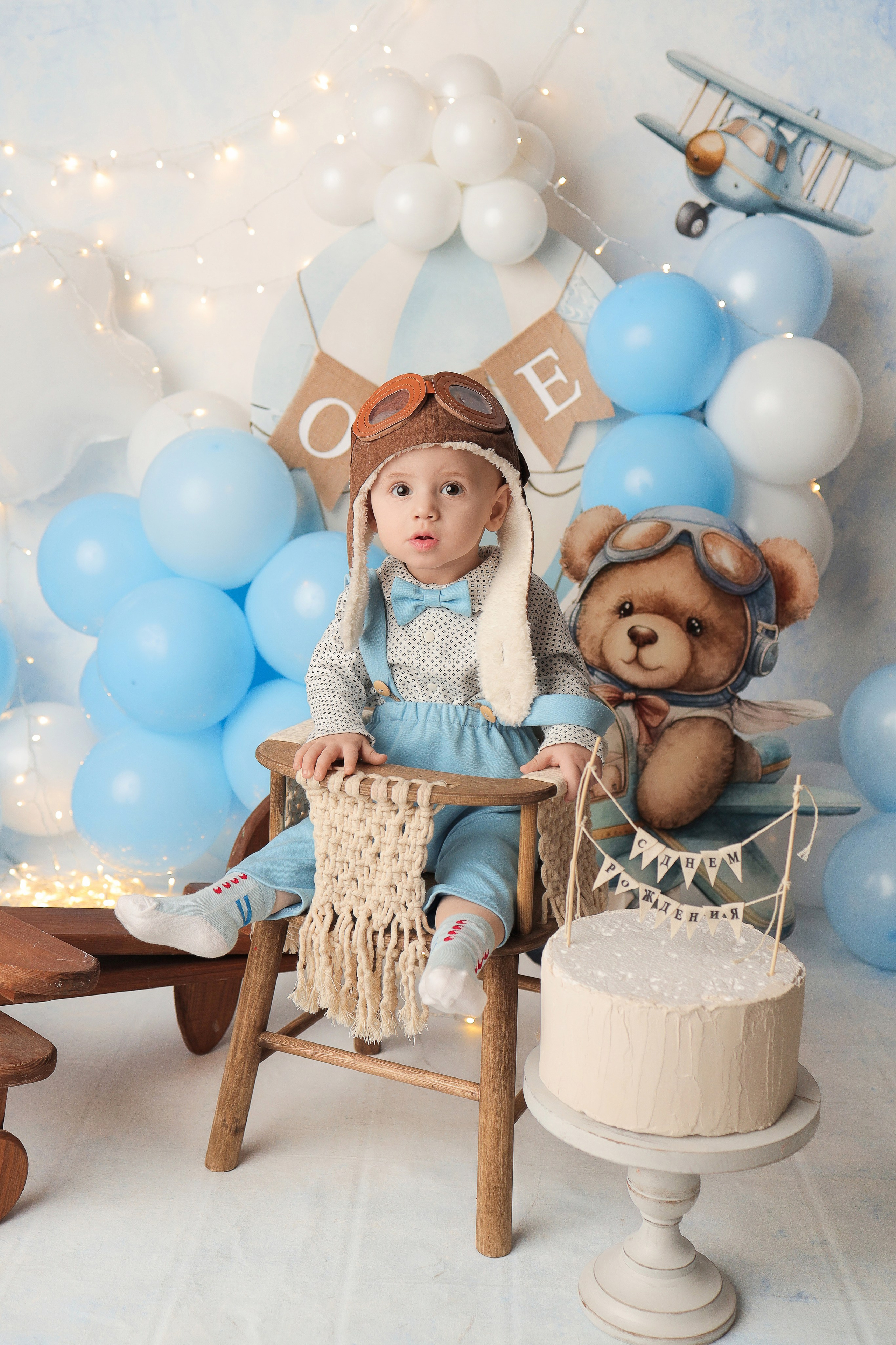 Алихан, 1 годик. Фотограф новорожденных в Новокузнецке Анна Горошникова