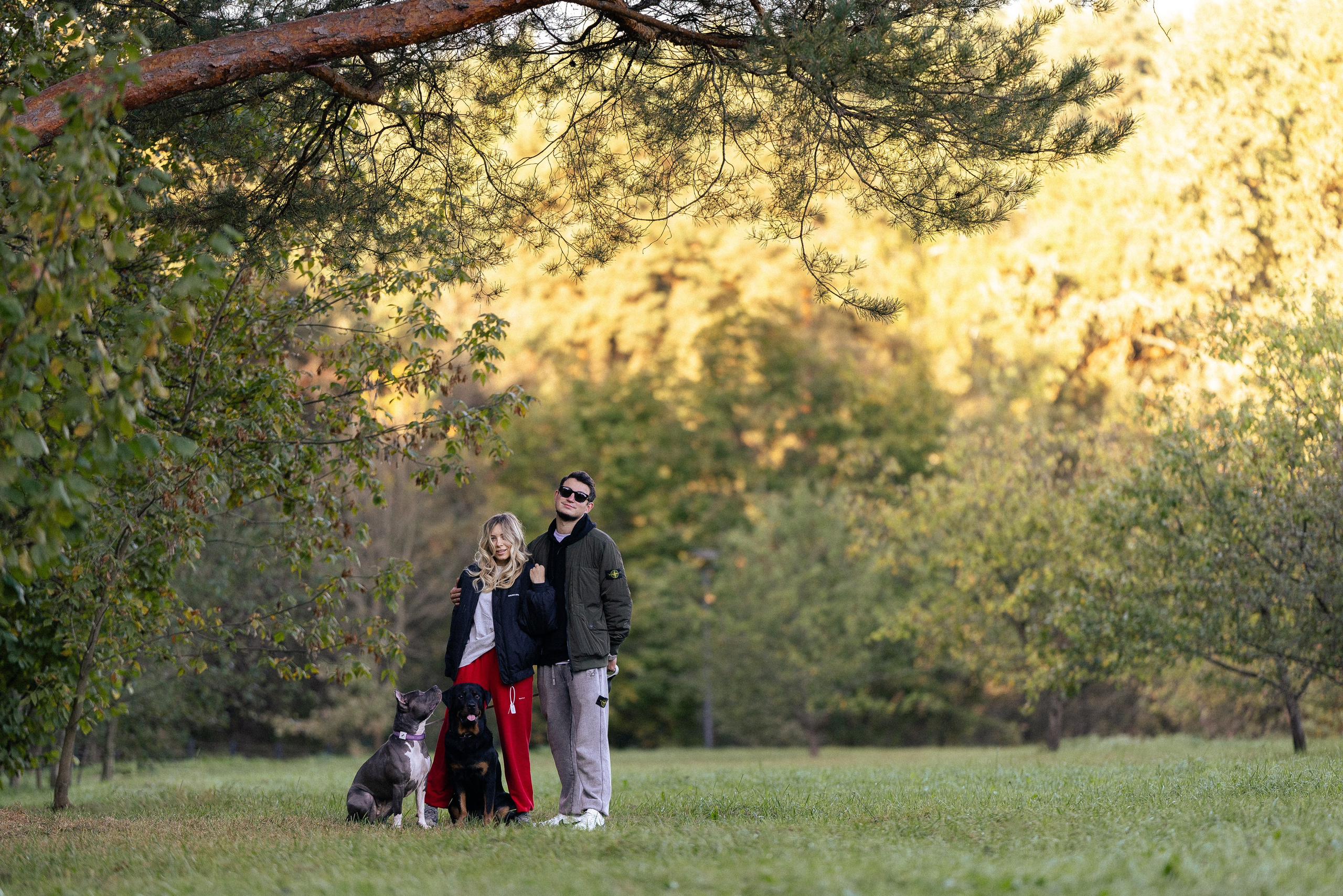 Катя, Леша, Лея и Трой. Фотограф и видеограф анималист Аганина Дарья