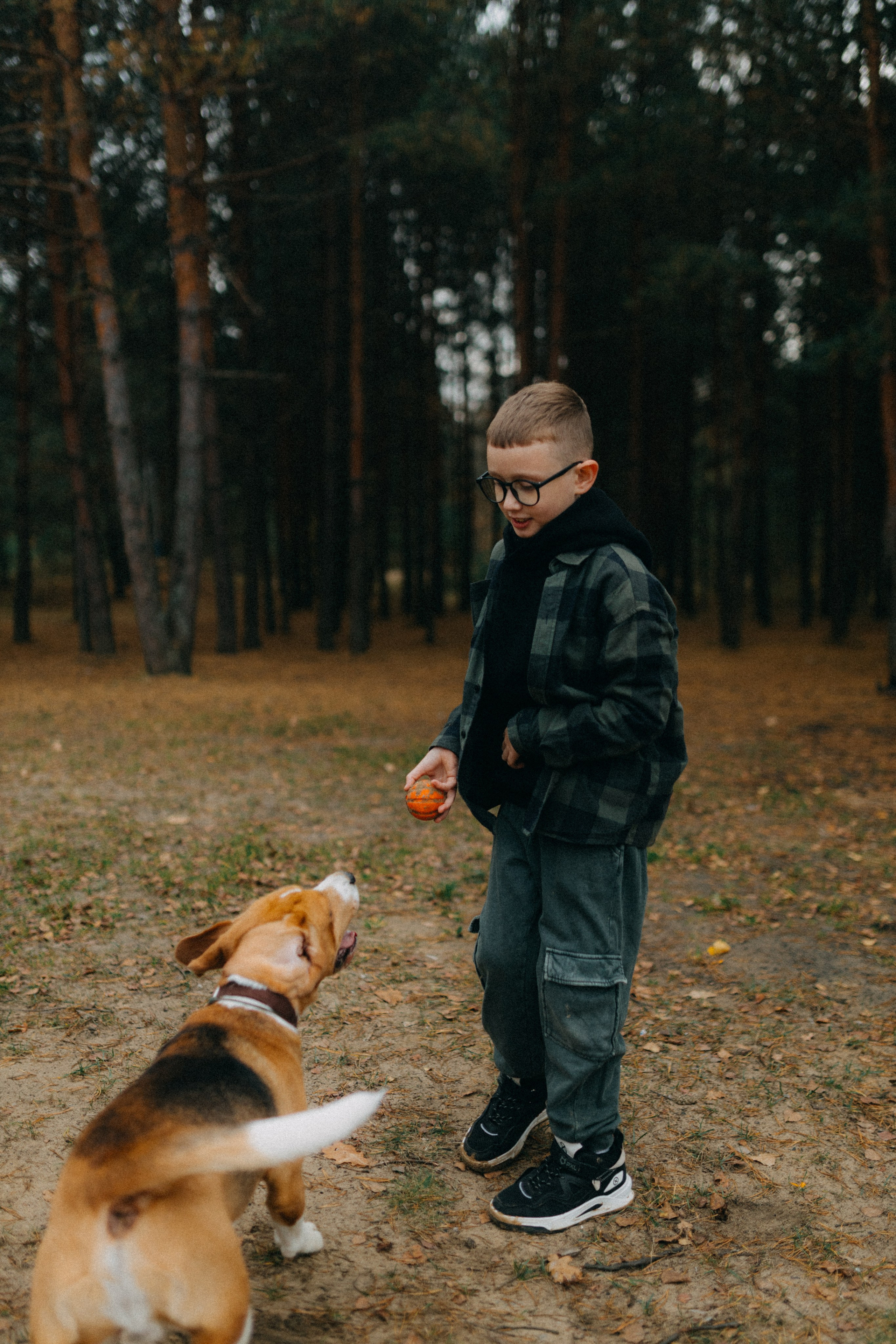 Ксюша & Федя. Прогулка с Лайдом. Фотограф НОГИНСК, Москва, Анастасия Белая