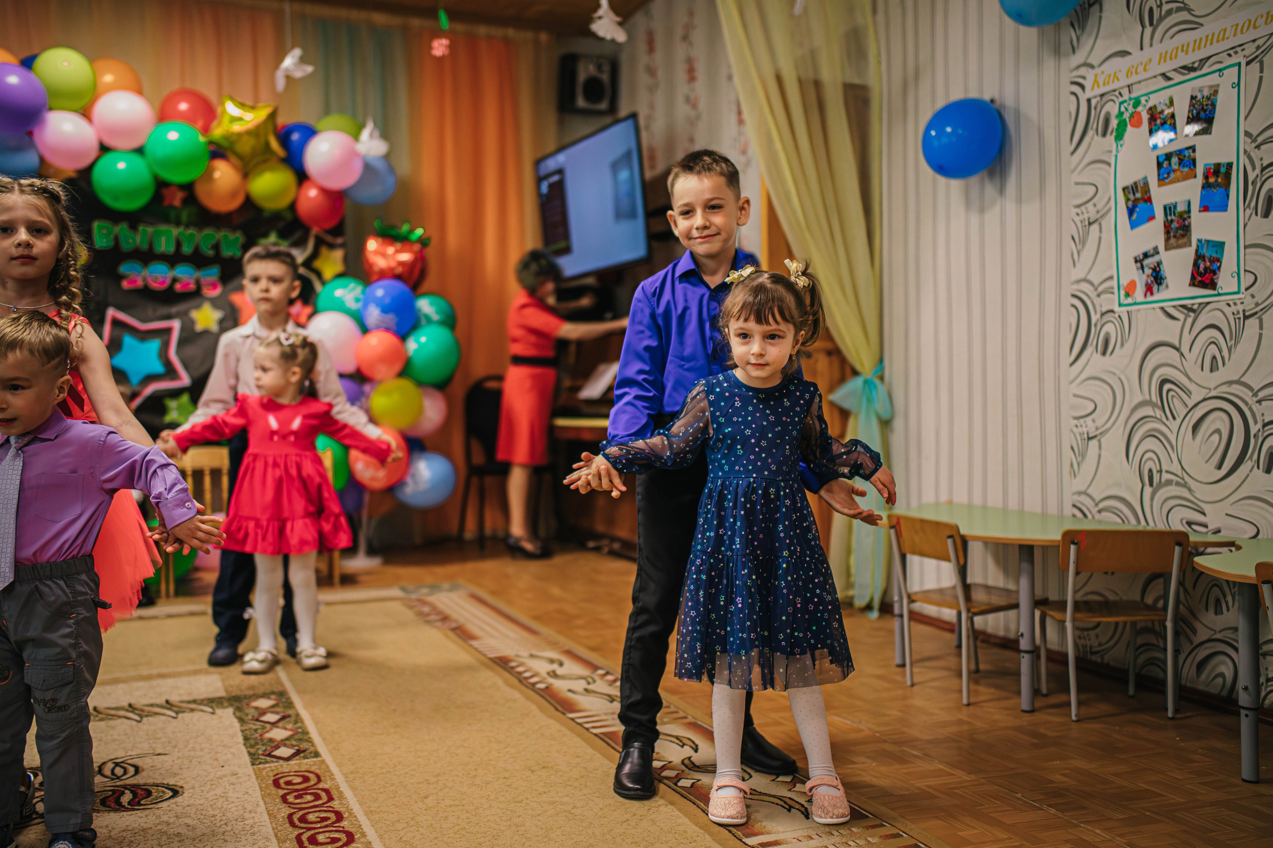 Выпускной в детском садике Светлячок г. Пустошка. Фотограф Дарья Маташкова