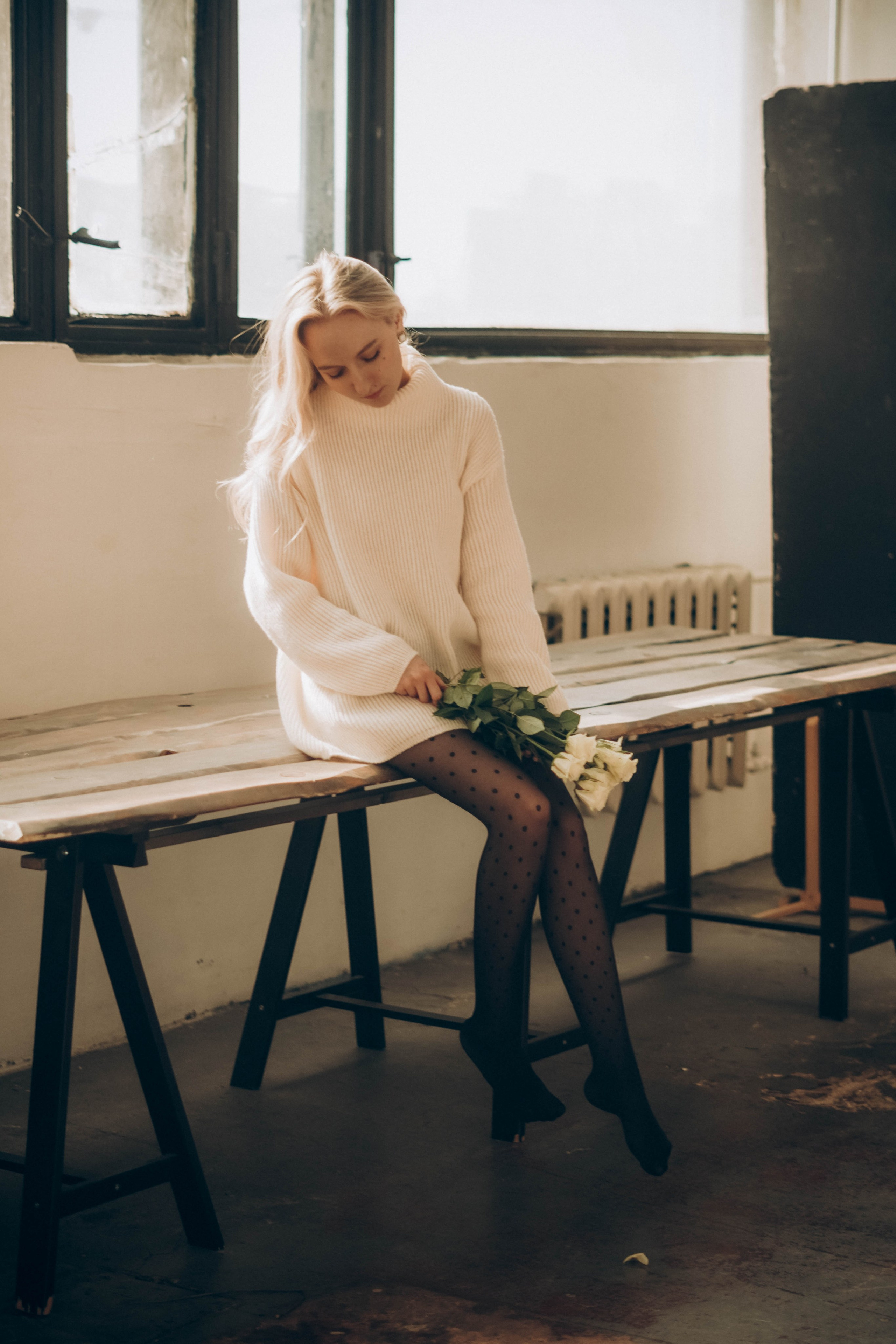 Марина: фотосессия в студии. Портретный фотограф Дарья Бахматова | Нижний Новгород