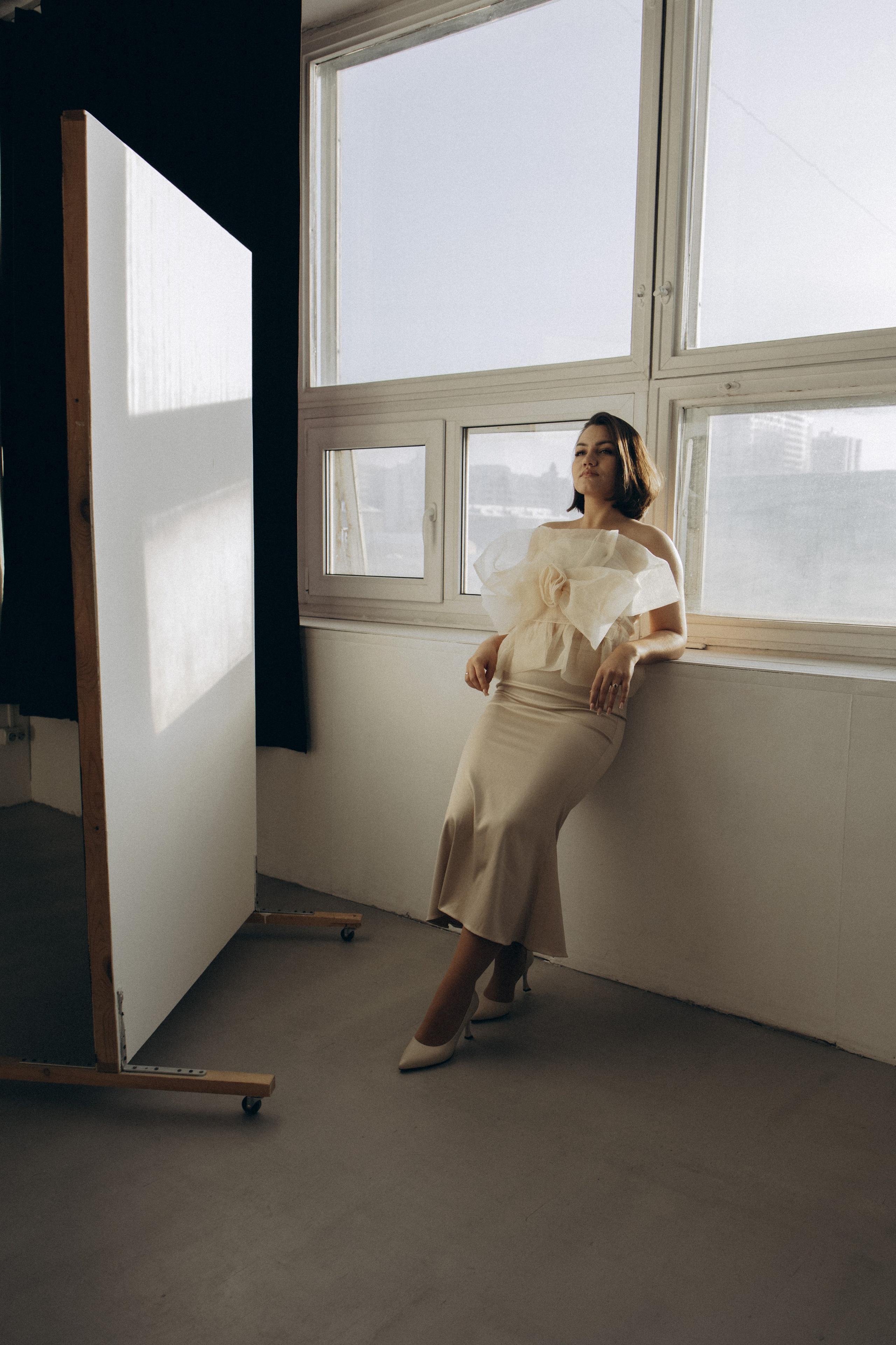 Женский минимализм в студии. Семейный фотограф в Санкт-Петербурге Екатерина Васильева