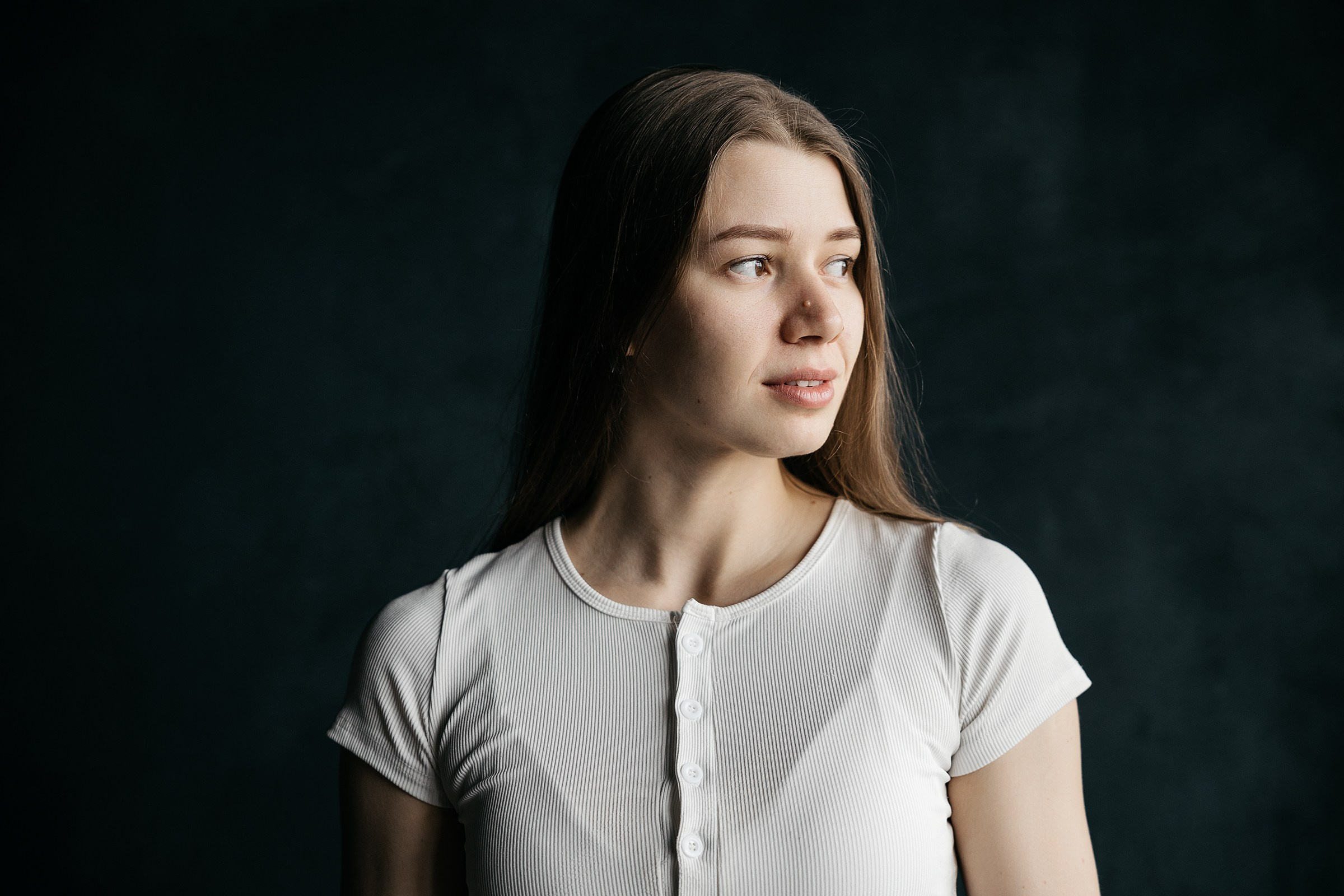 Крупный портрет