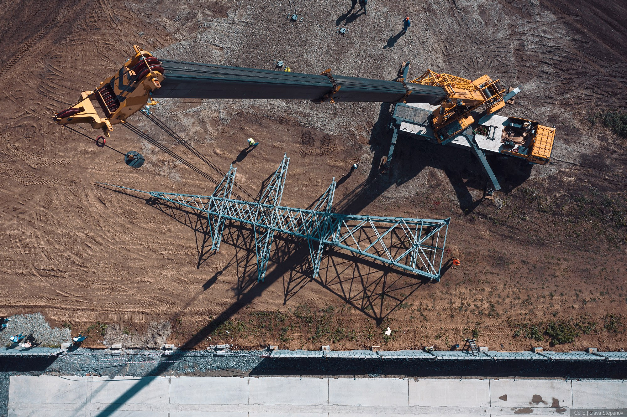 Строительство. Фотограф Слава Степанов, Gelio