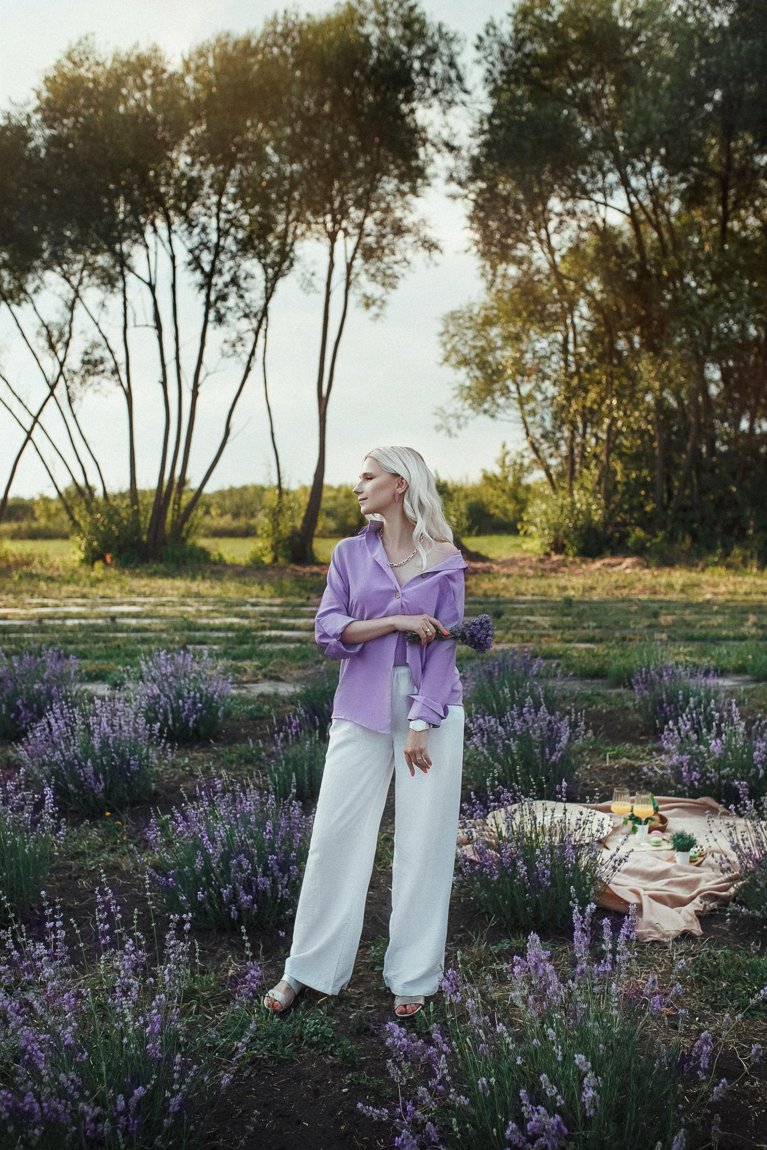 ЛИЧНАЯ СЪЁМКА — Катя лавандовое поле. Мария Князева — эксперт по личному бренду — фотограф Воронеж