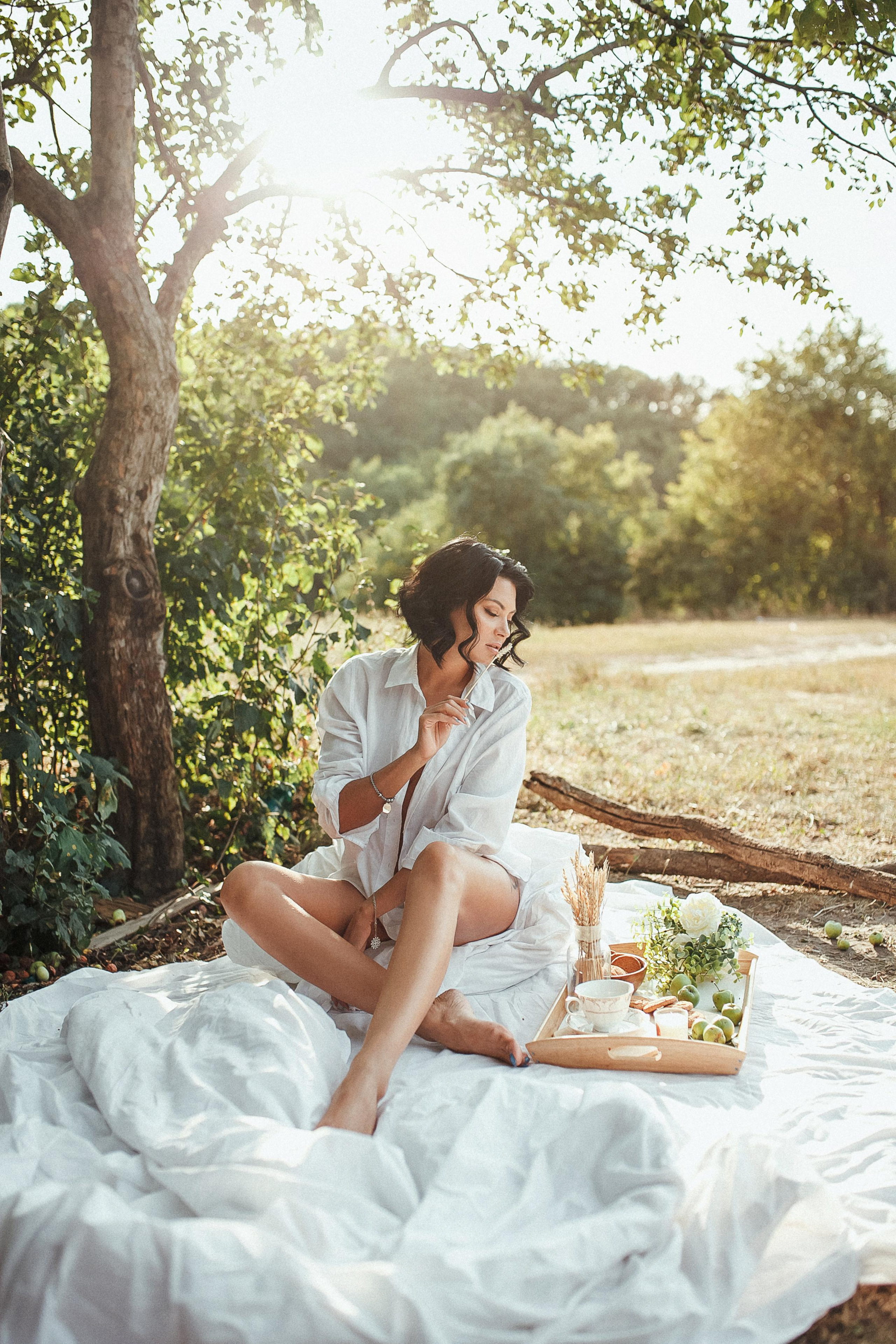 Летний пикник. Мария Князева — эксперт по личному бренду — фотограф Воронеж