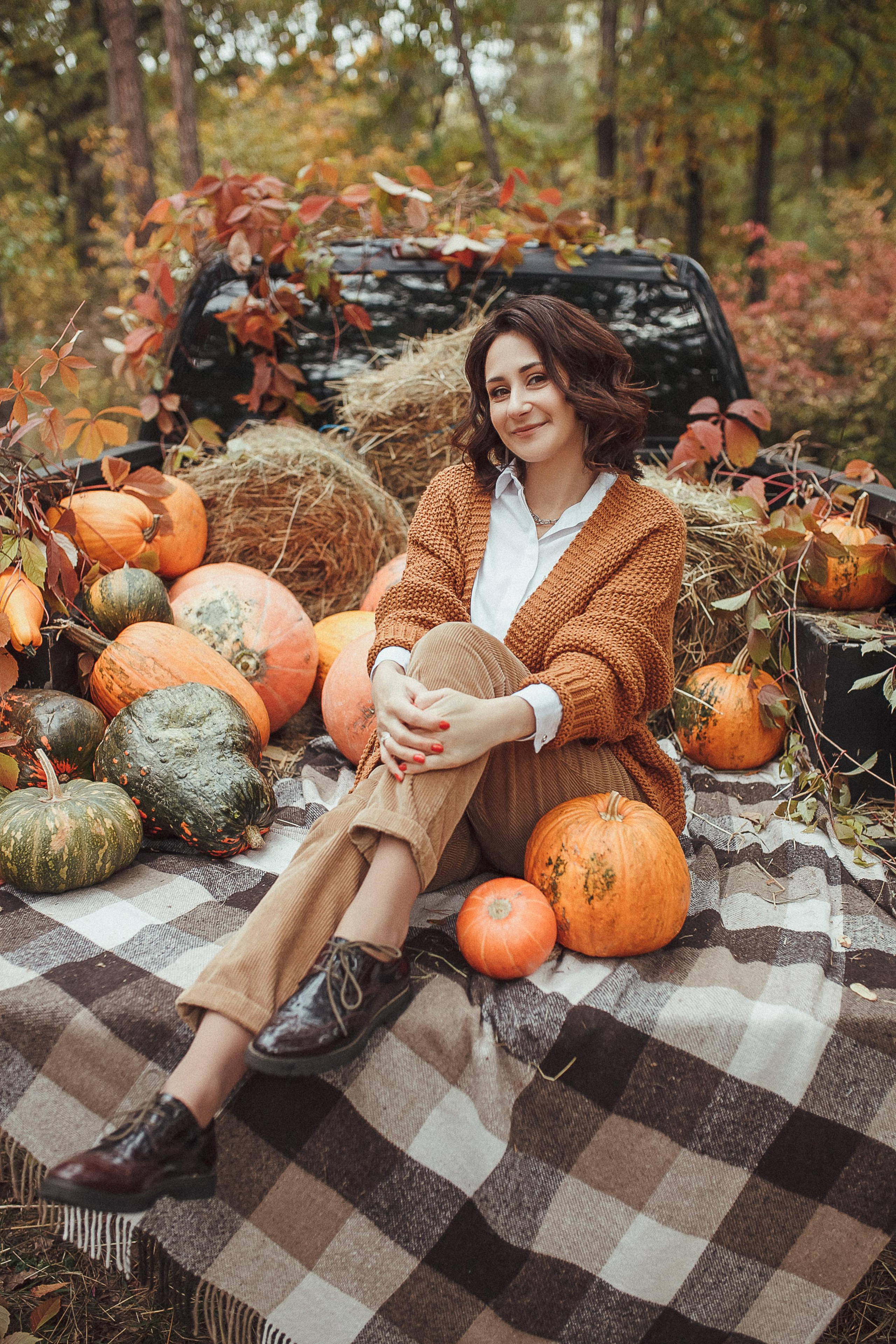Осенний фотодень с тыквами. Мария Князева — эксперт по личному бренду — фотограф Воронеж