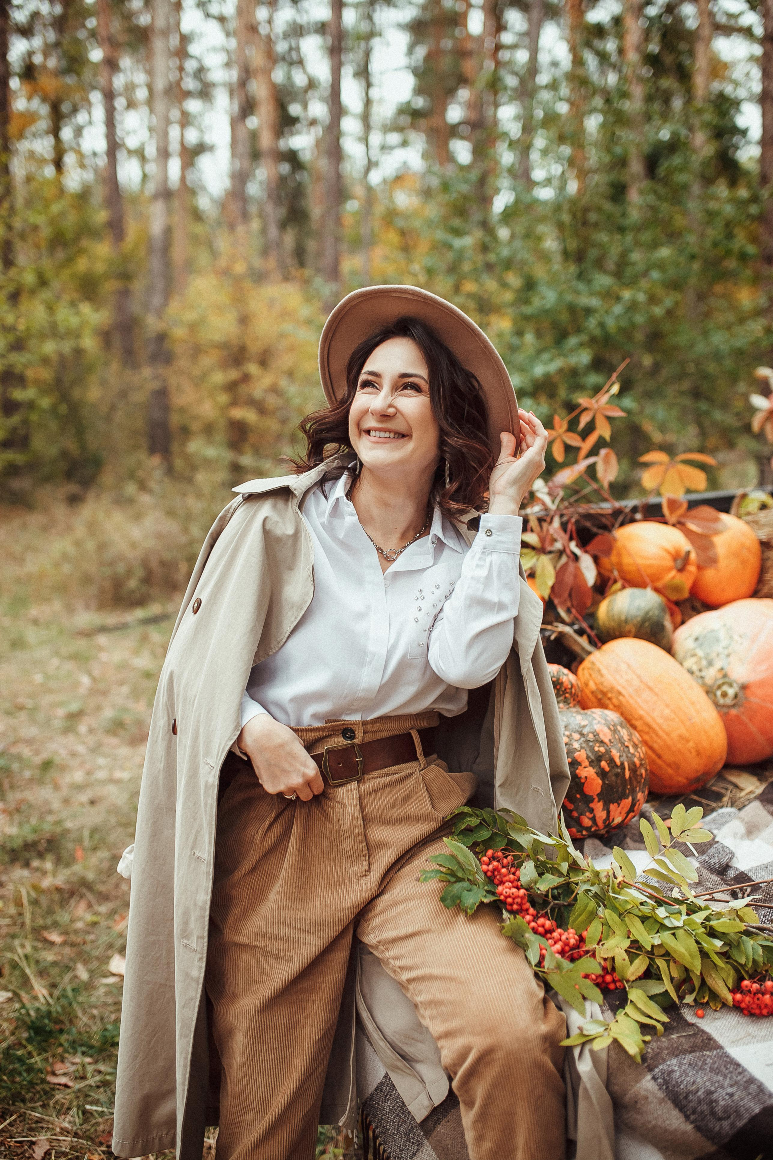 Осенний фотодень с тыквами. Мария Князева — эксперт по личному бренду — фотограф Воронеж