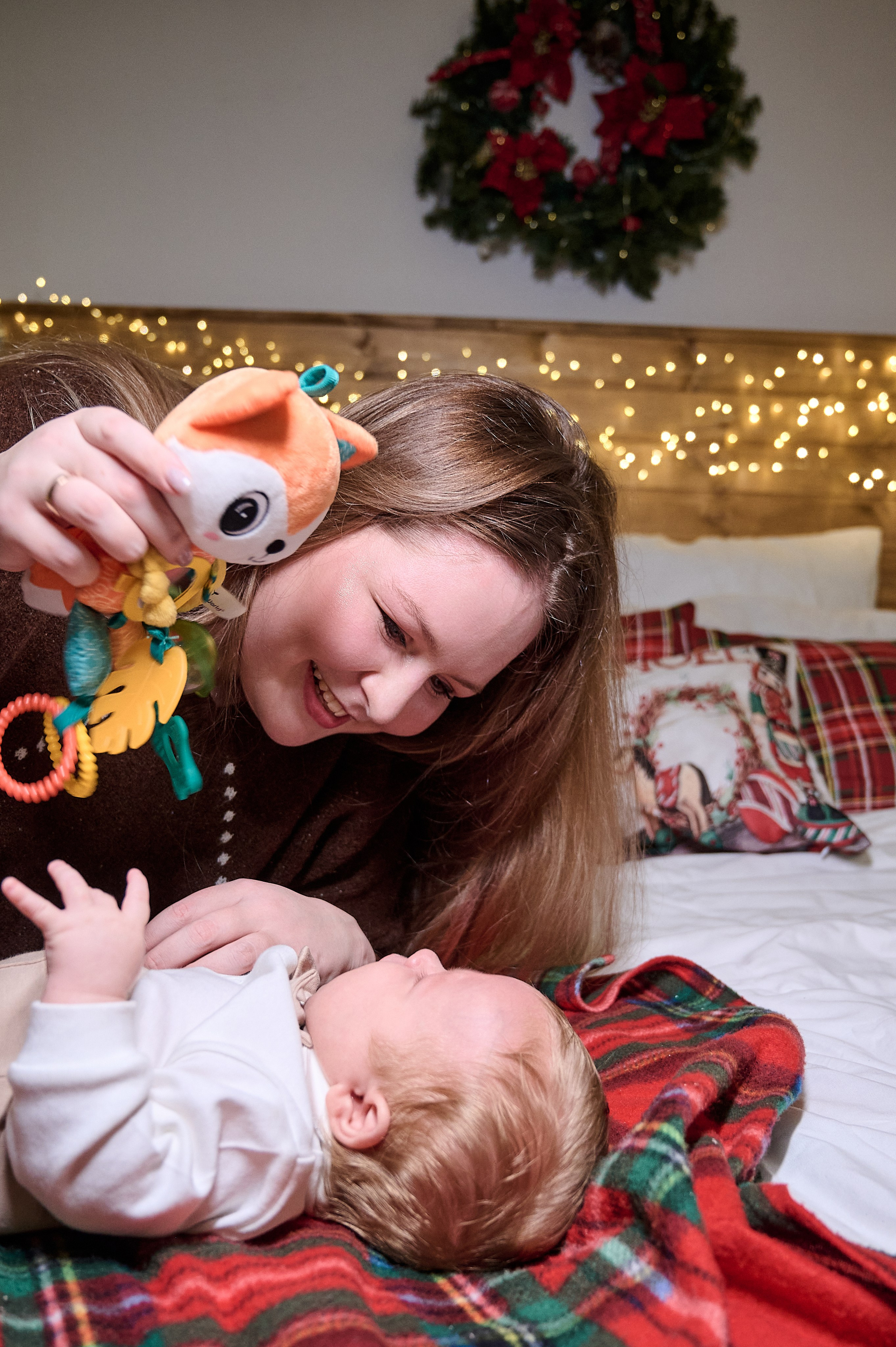 Новогодняя семейная фотосессия в Новокузнецке — семья Фетисовых