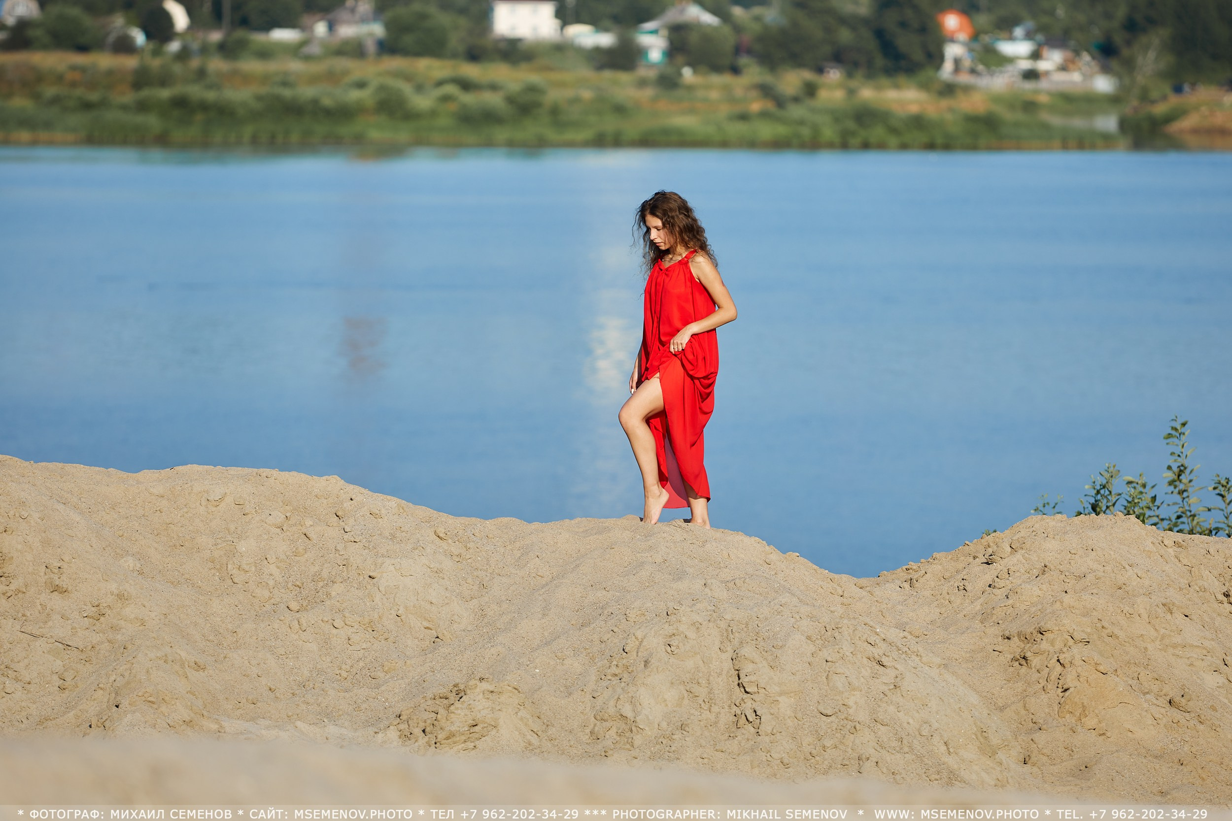 Фотосессия сестер на пляже Фотограф Михаил Семенов,  г. Ярославль