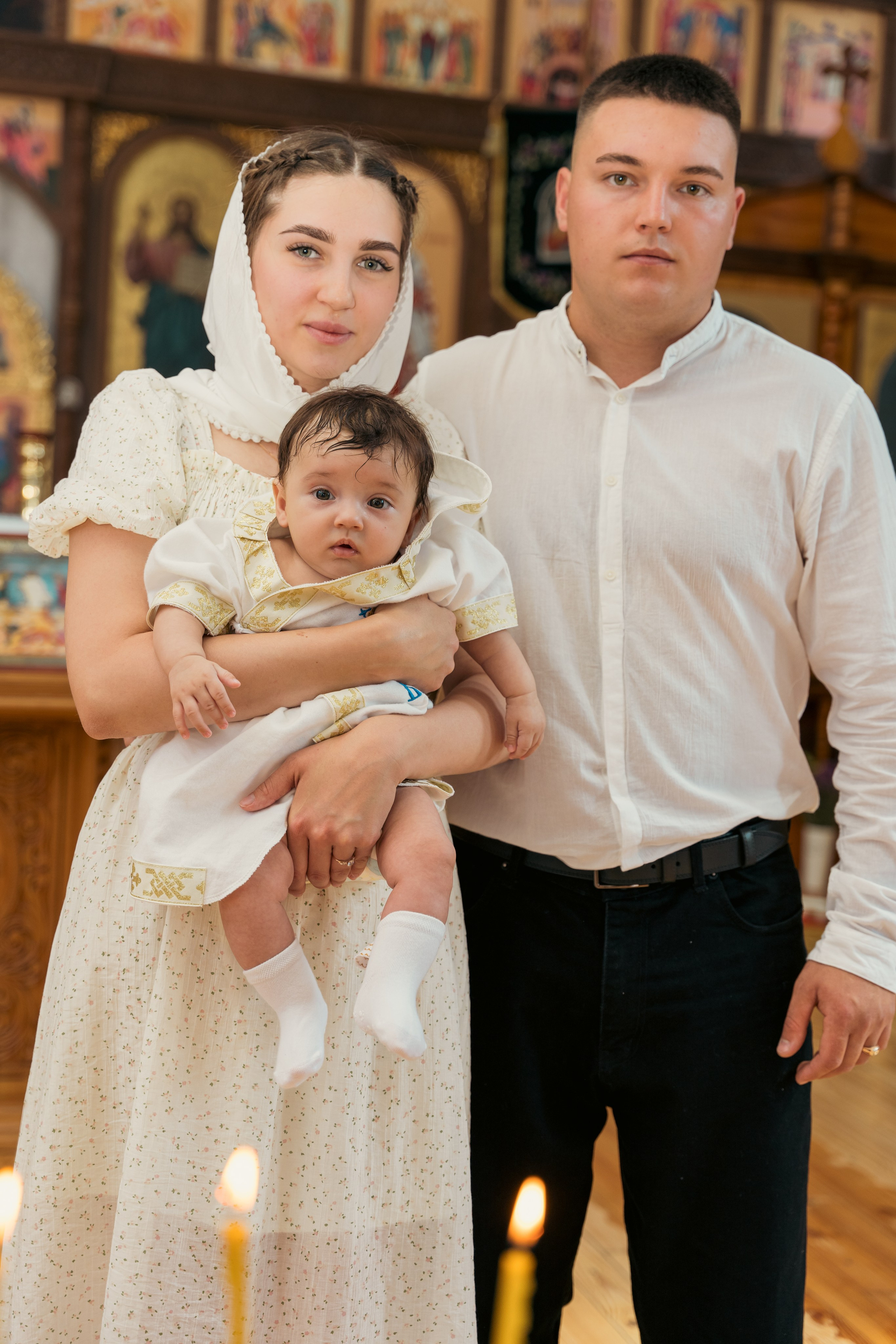 Крещение малыша Владимира: начало духовного пути. Фотограф |Ленинск, Волжский, Волгоград| Наталья Савилова