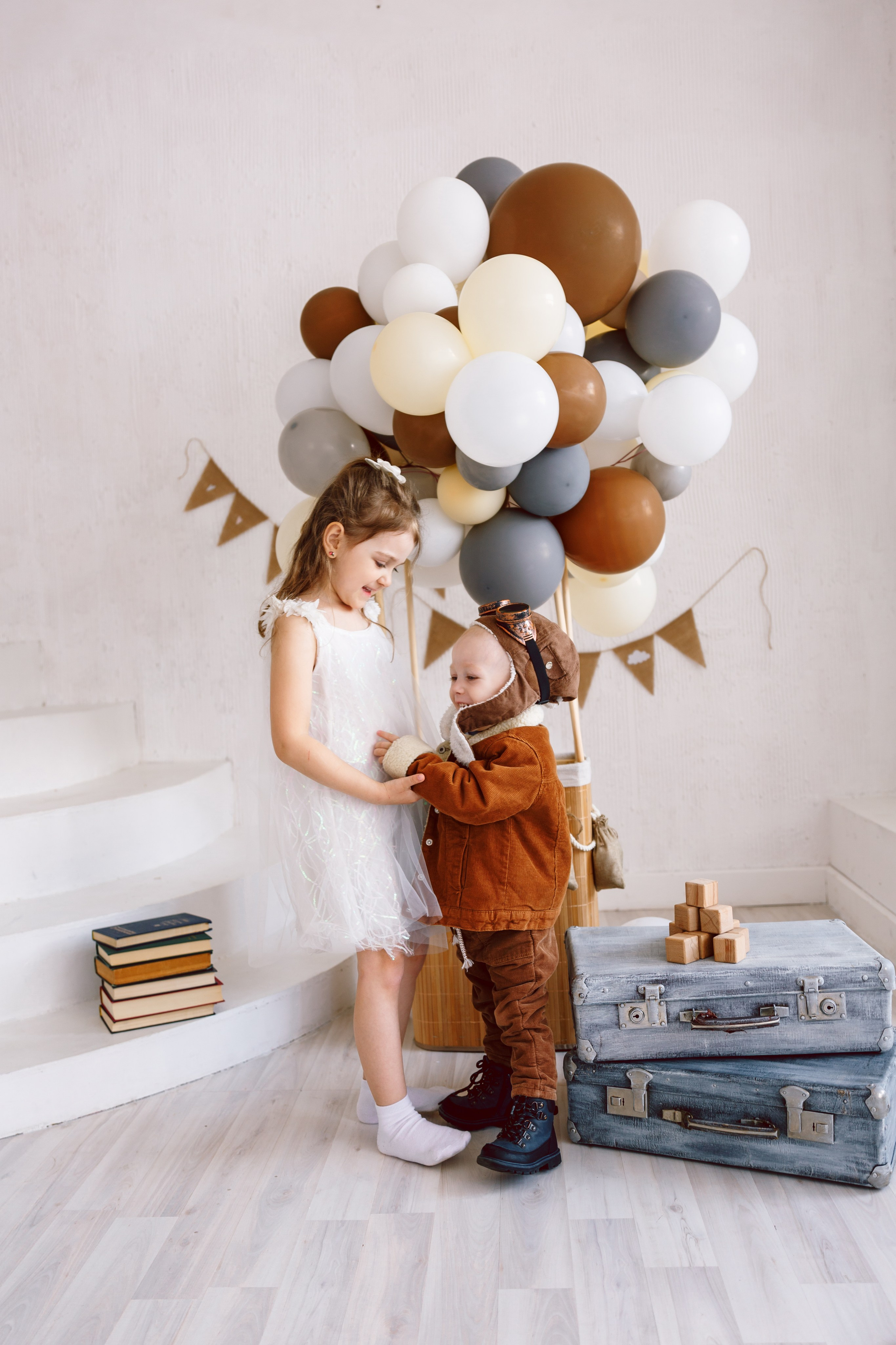 Фотодень «на воздушном шаре» № 1. Фотограф новорожденных Тверь Диана Муляева