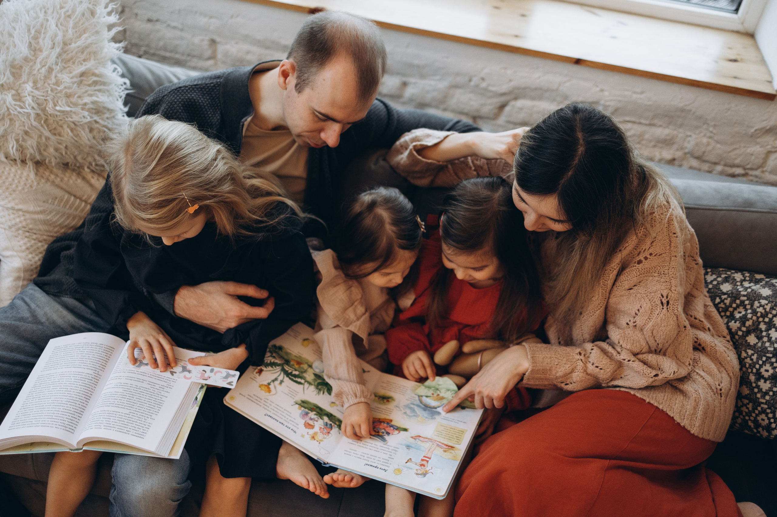 Эля, Вася, Алиса, Ева, Мира. Семейный фотограф в Москве Виктория Ястребинская