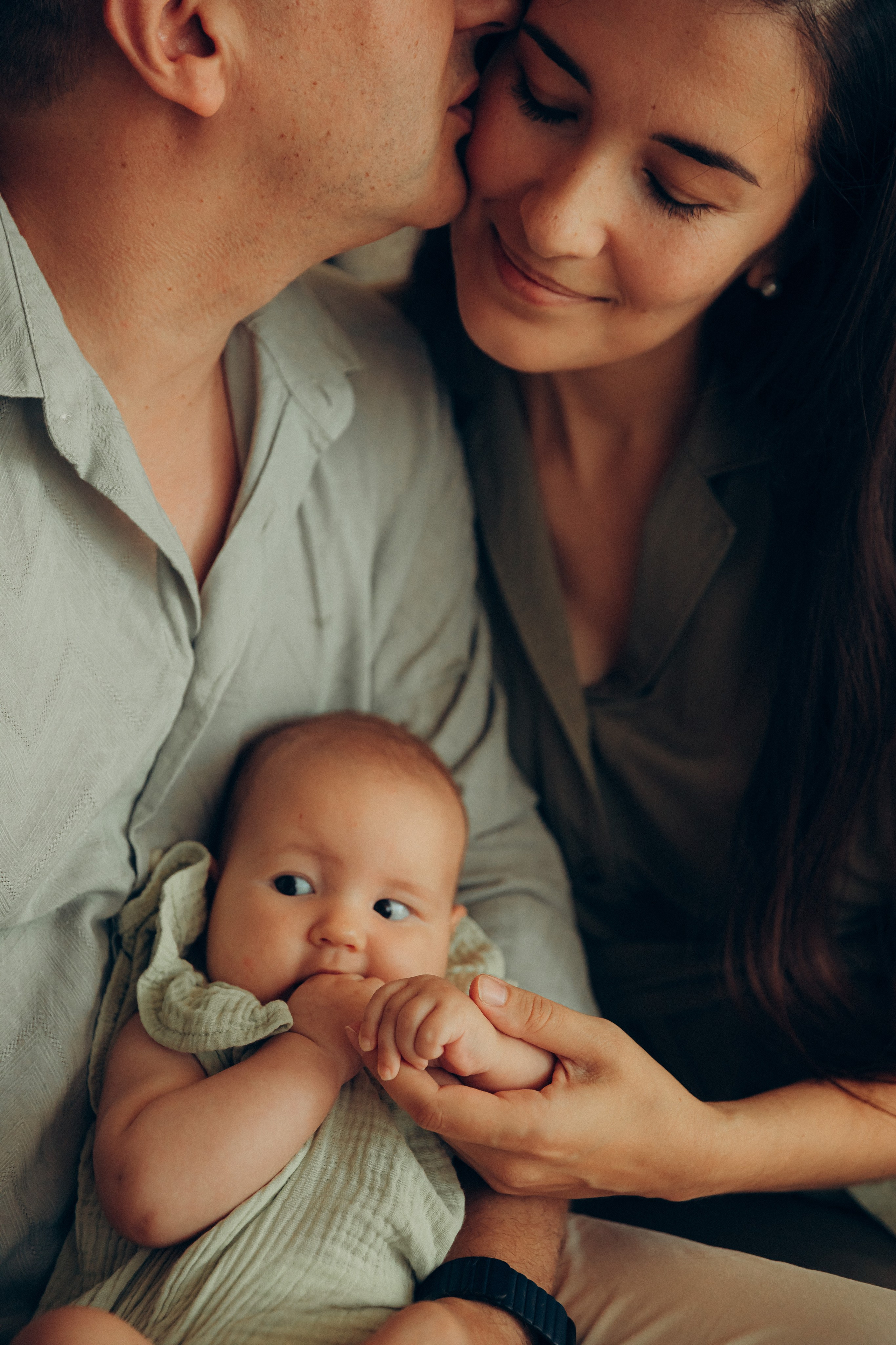 Домашняя фотосессия. Семейный фотограф, фотограф новорожденных в Москве, Анастасия Федяева