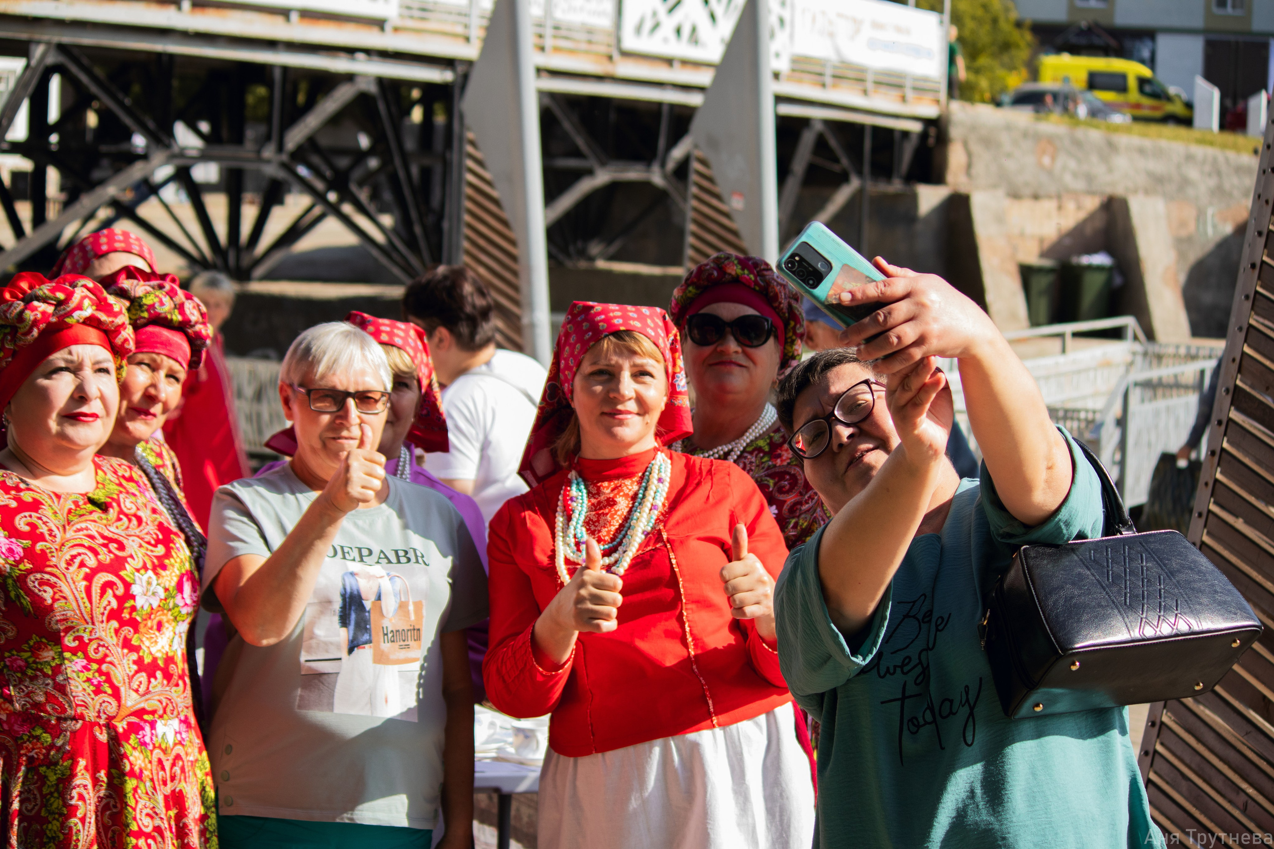 На фестивале КультТорг. Фотограф и видеограф в Бугульме Аня Трутнева