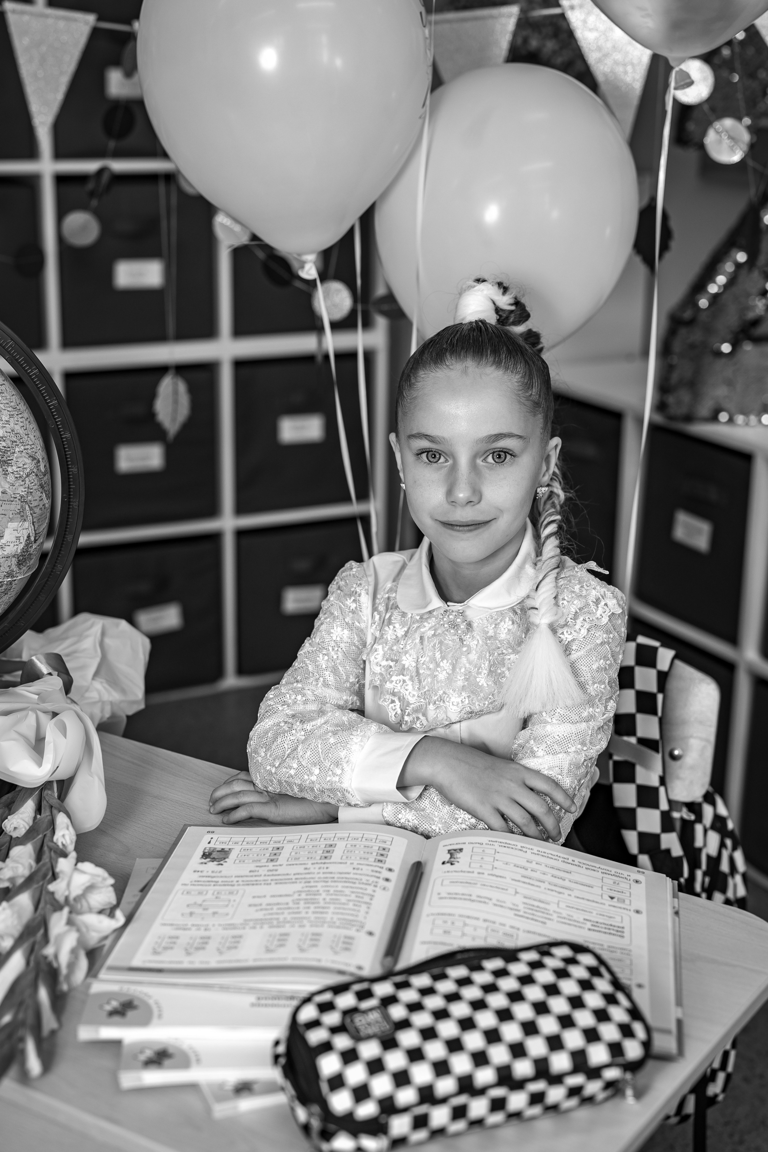 Съемка в классе с мини-фотозоной. Фотограф со студией в Долгопрудном — Ольга Рагулина