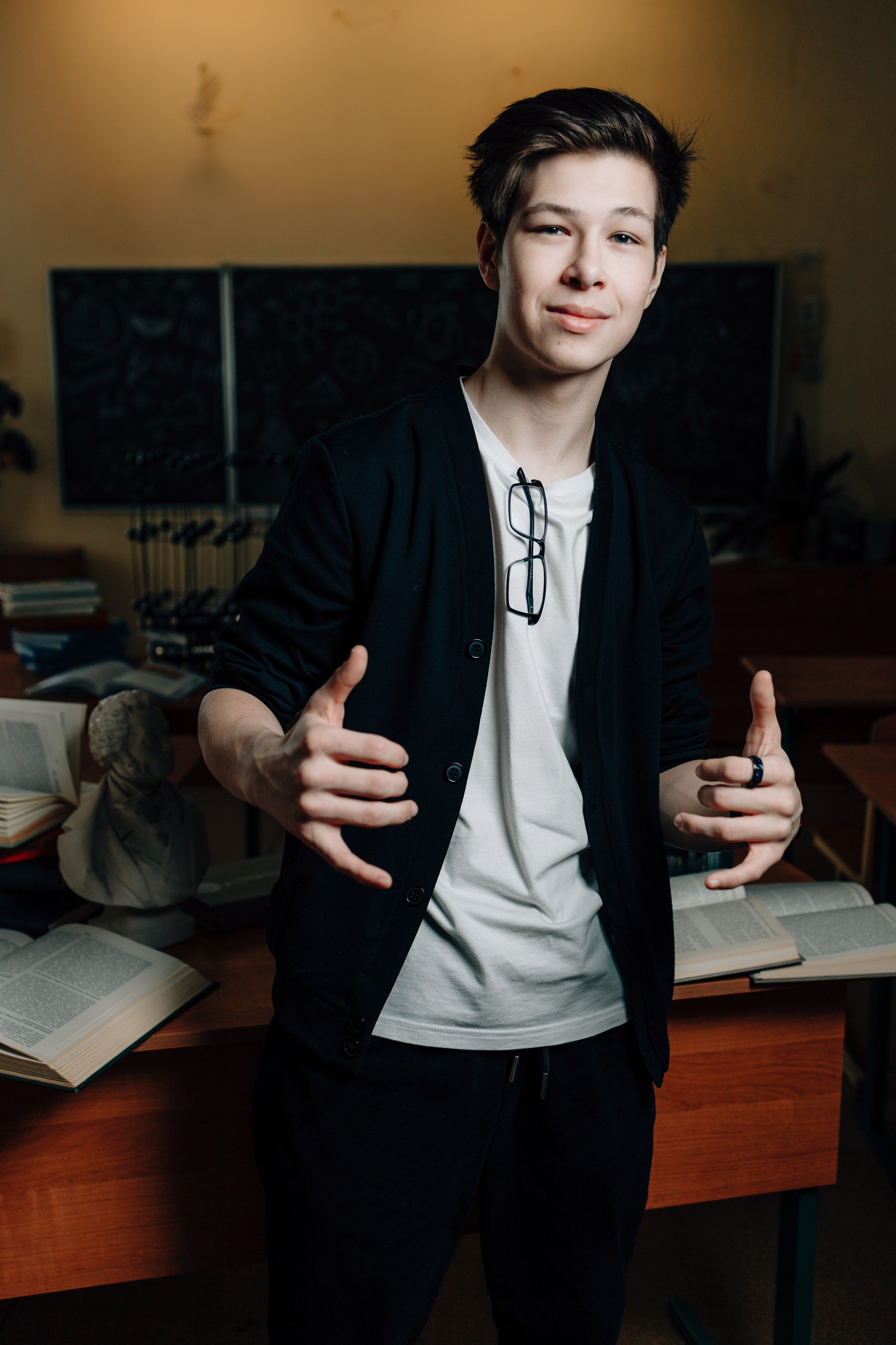 Портреты учеников. Свадебный фотограф в Москве Арчылан Николаев