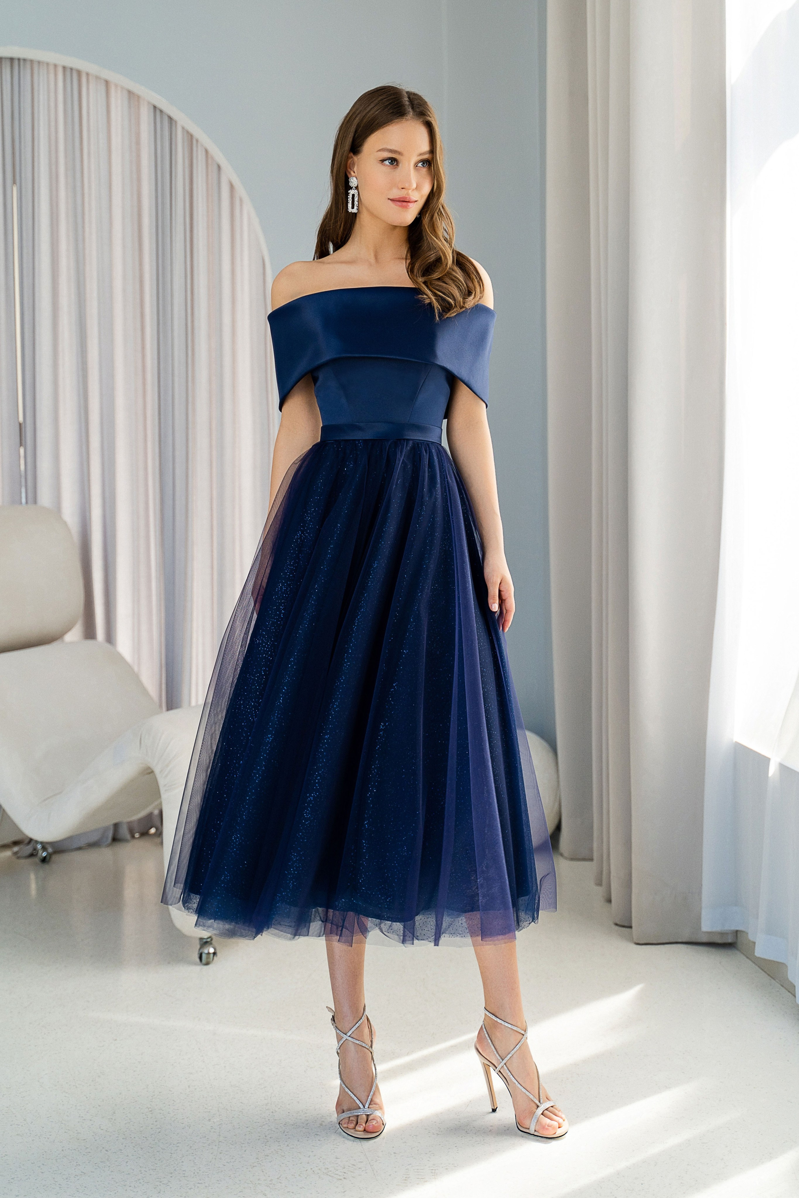 Съемка вечерних платьев NOLLA с Анастасией. Свадебный и портретный фотограф Клипа Максим