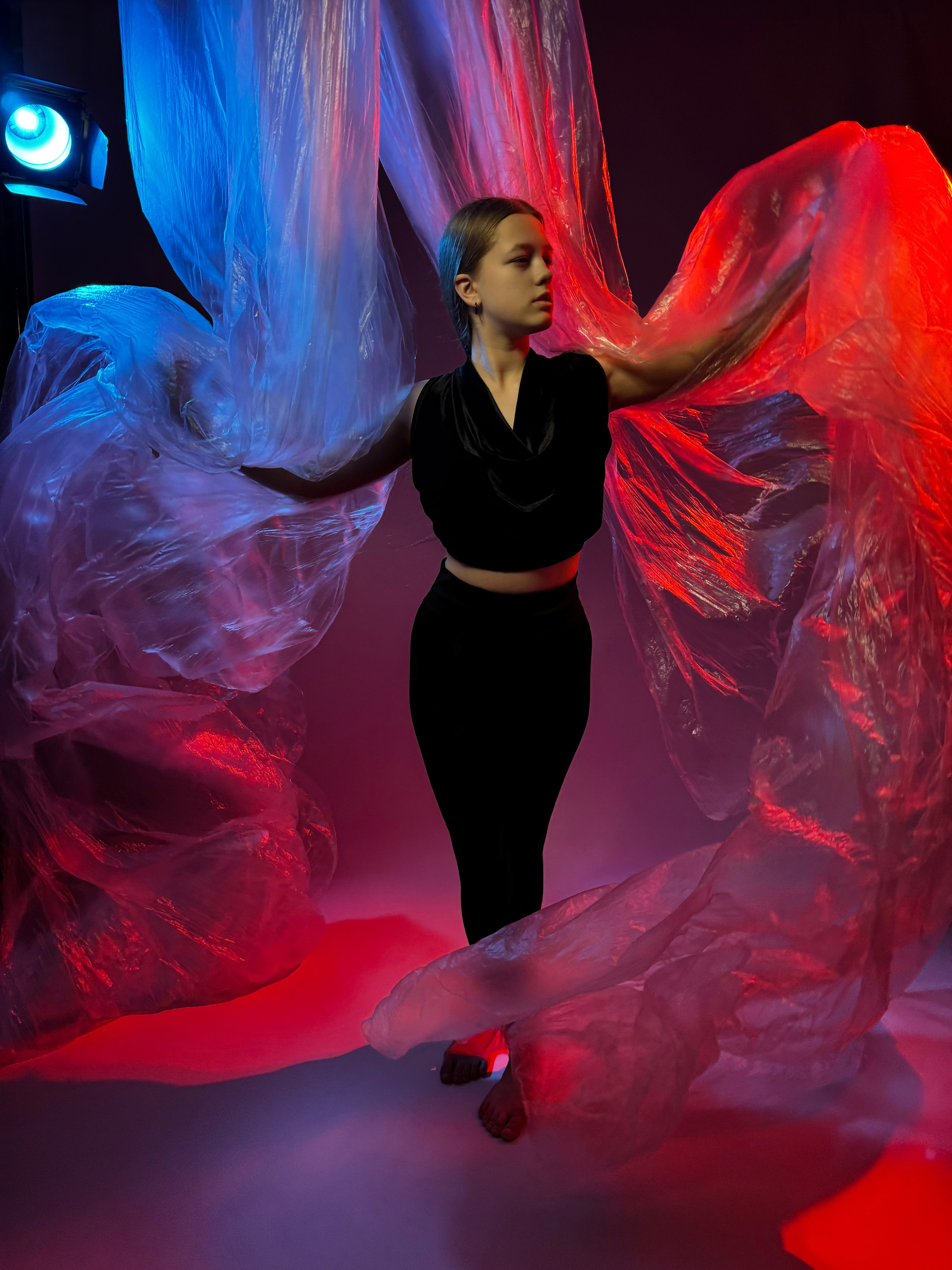 Перенос фотосреды «Пластика света». Фотограф Ирина Бобрешова. Коряжма