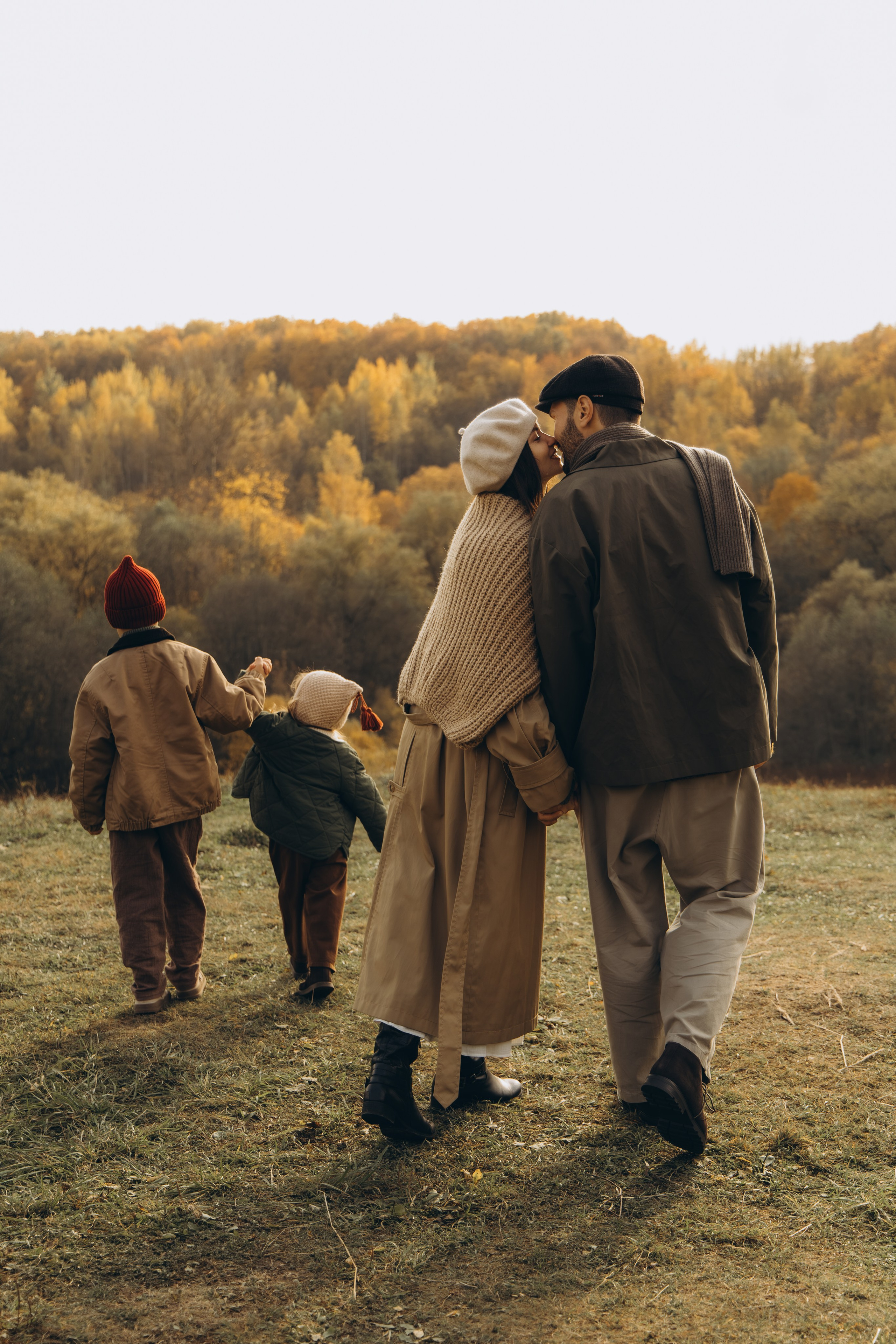 Теплая осенняя история. Семейный фотограф в Москве Лоншакова Кристина