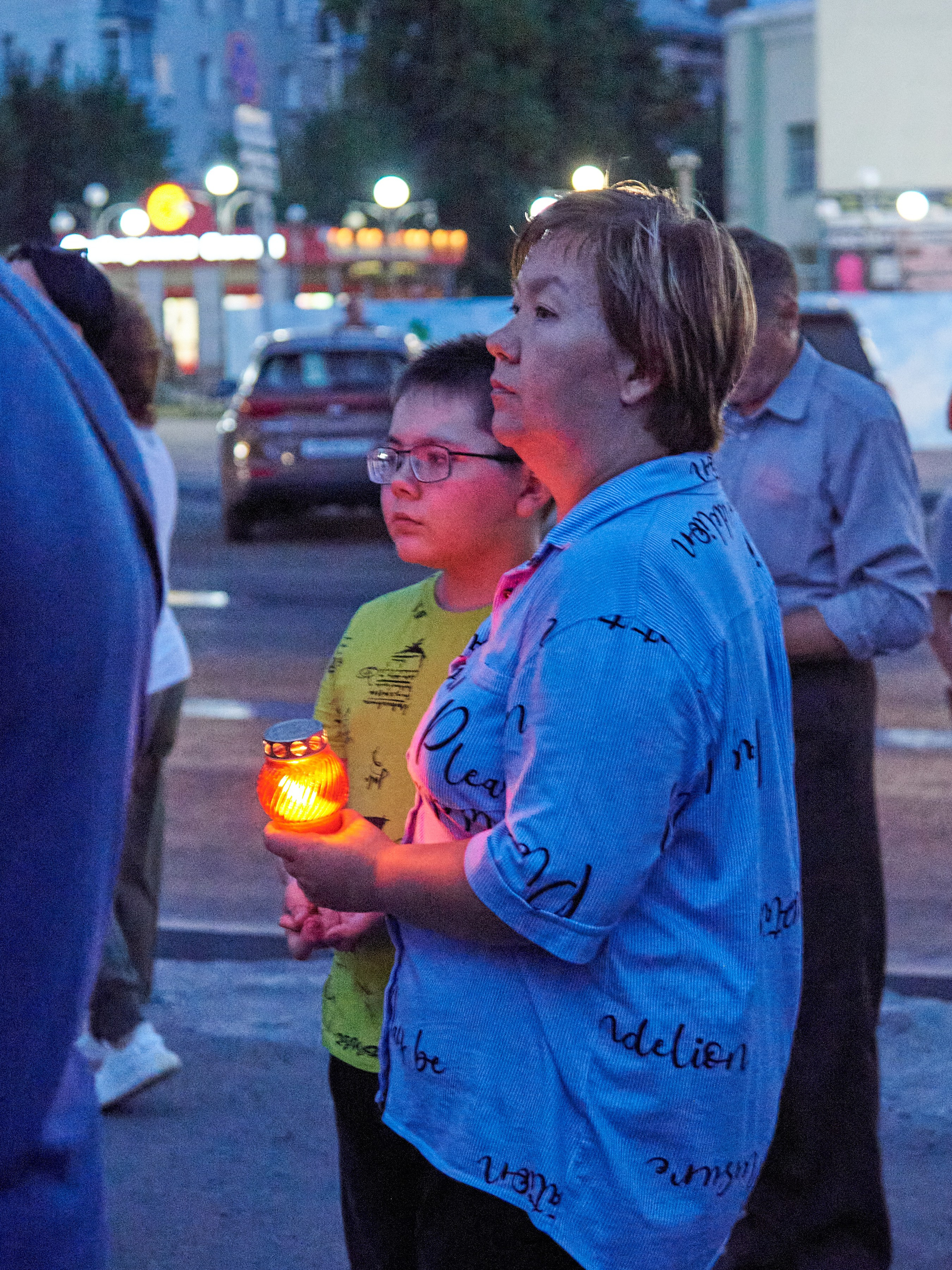 Акция «Свеча памяти». [fXph] Фотограф Масликов Илья. Съёмка мероприятий в Ленинске-Кузнецком