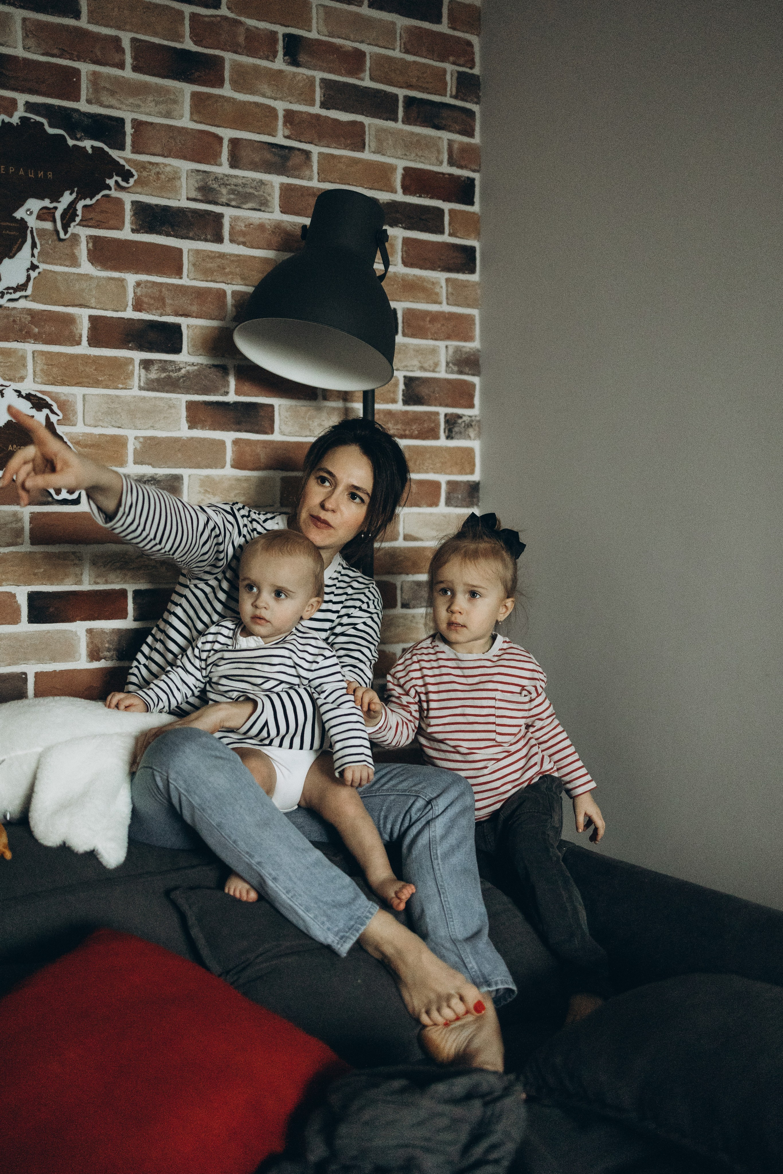 Света, Мира и Арсений. Семейный фотограф в Москве Виктория Ястребинская