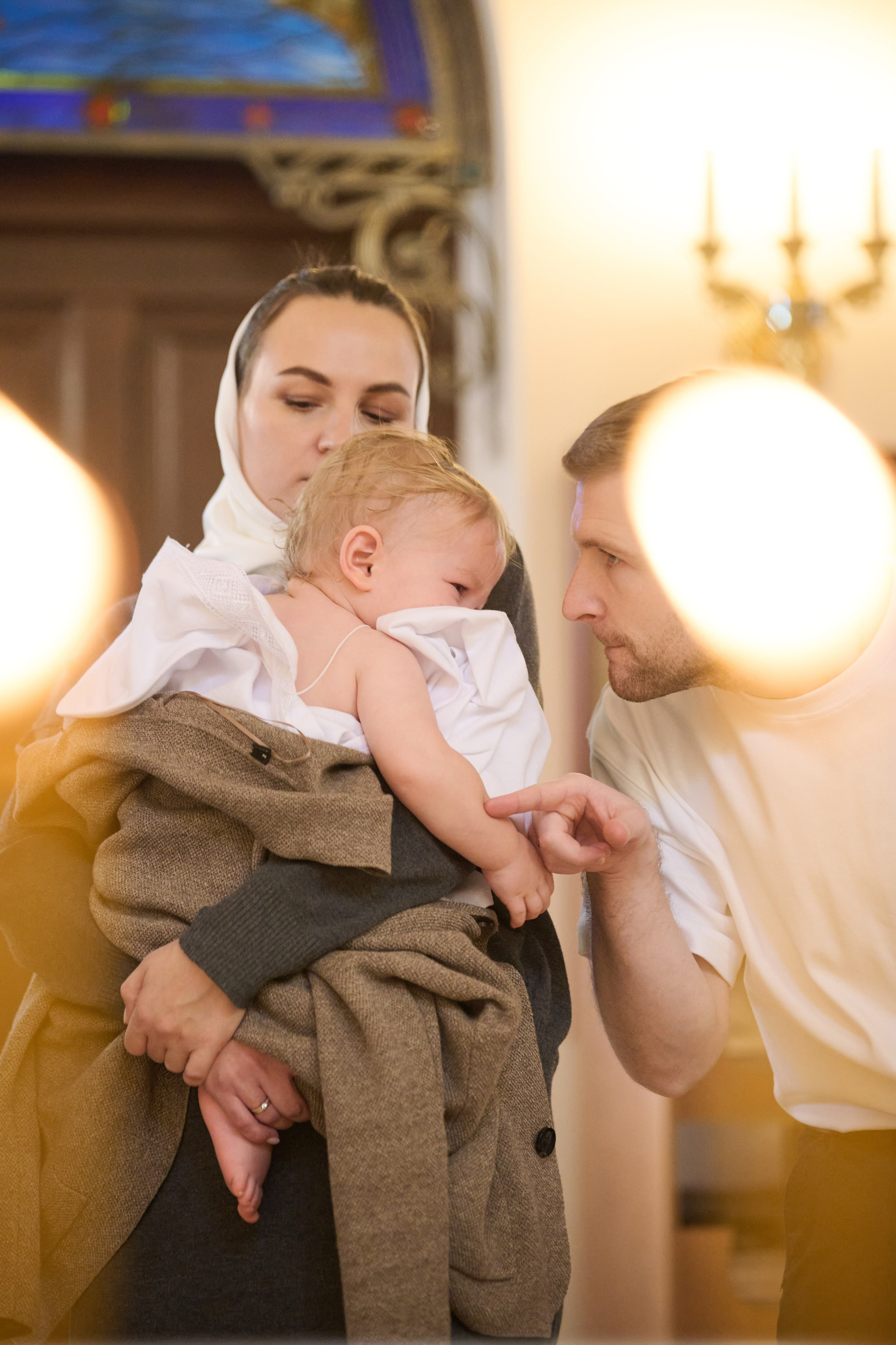 Фотосъёмка крещения в Санкт-Петербурге