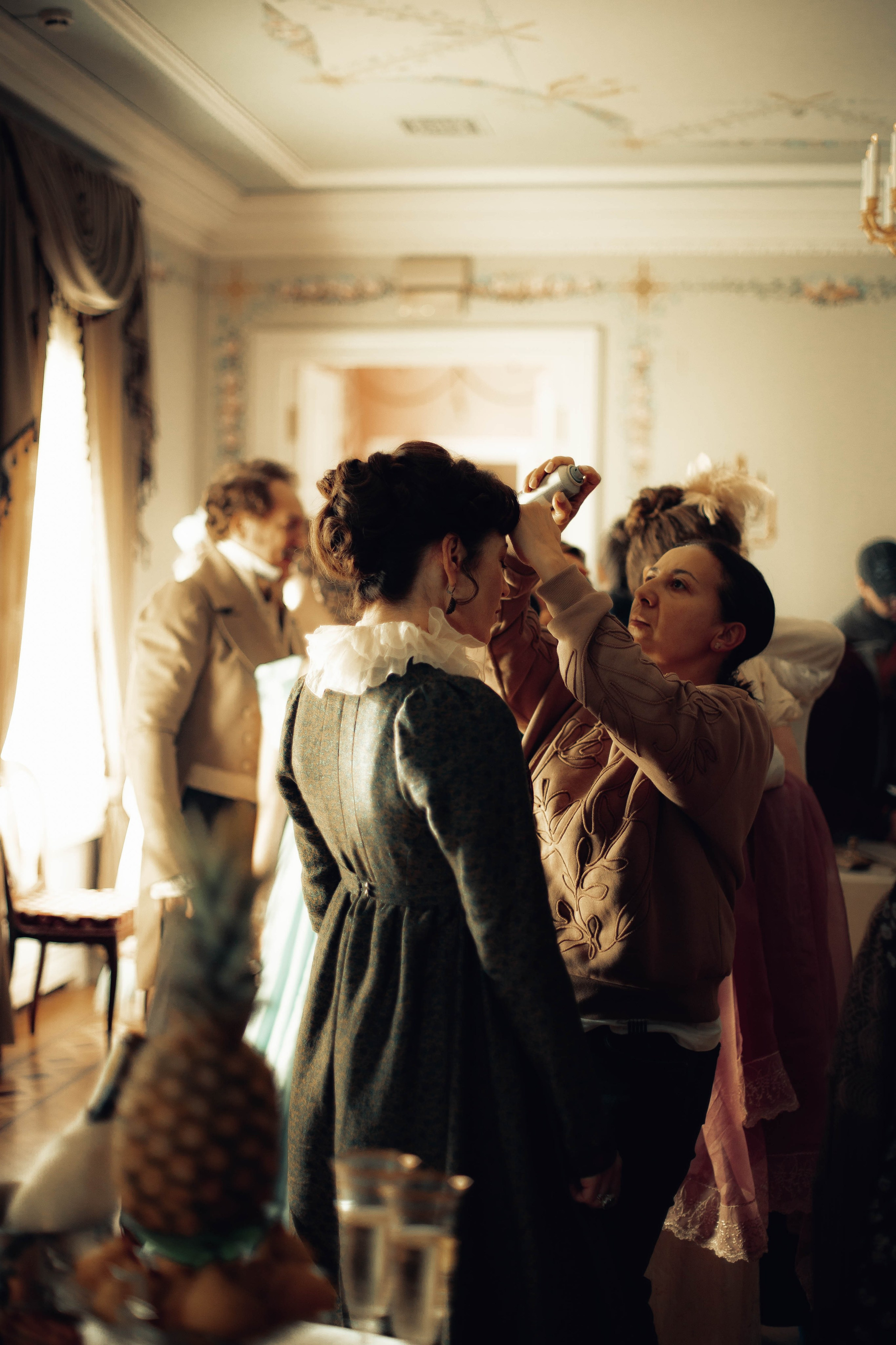 Бэкстейдж с фильма «Онегин». Фотограф Veronika Potaseva