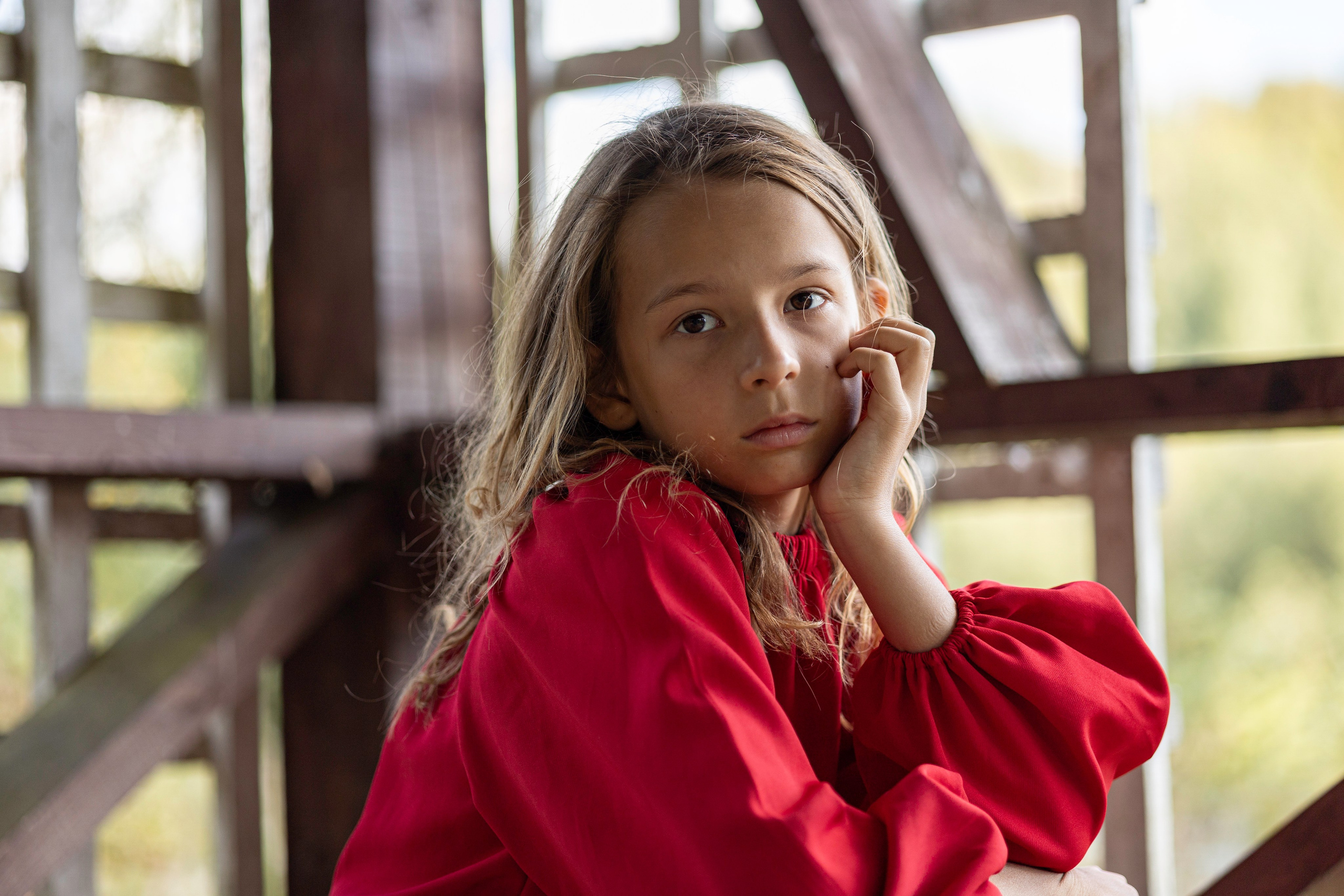 Стильный женский портрет 