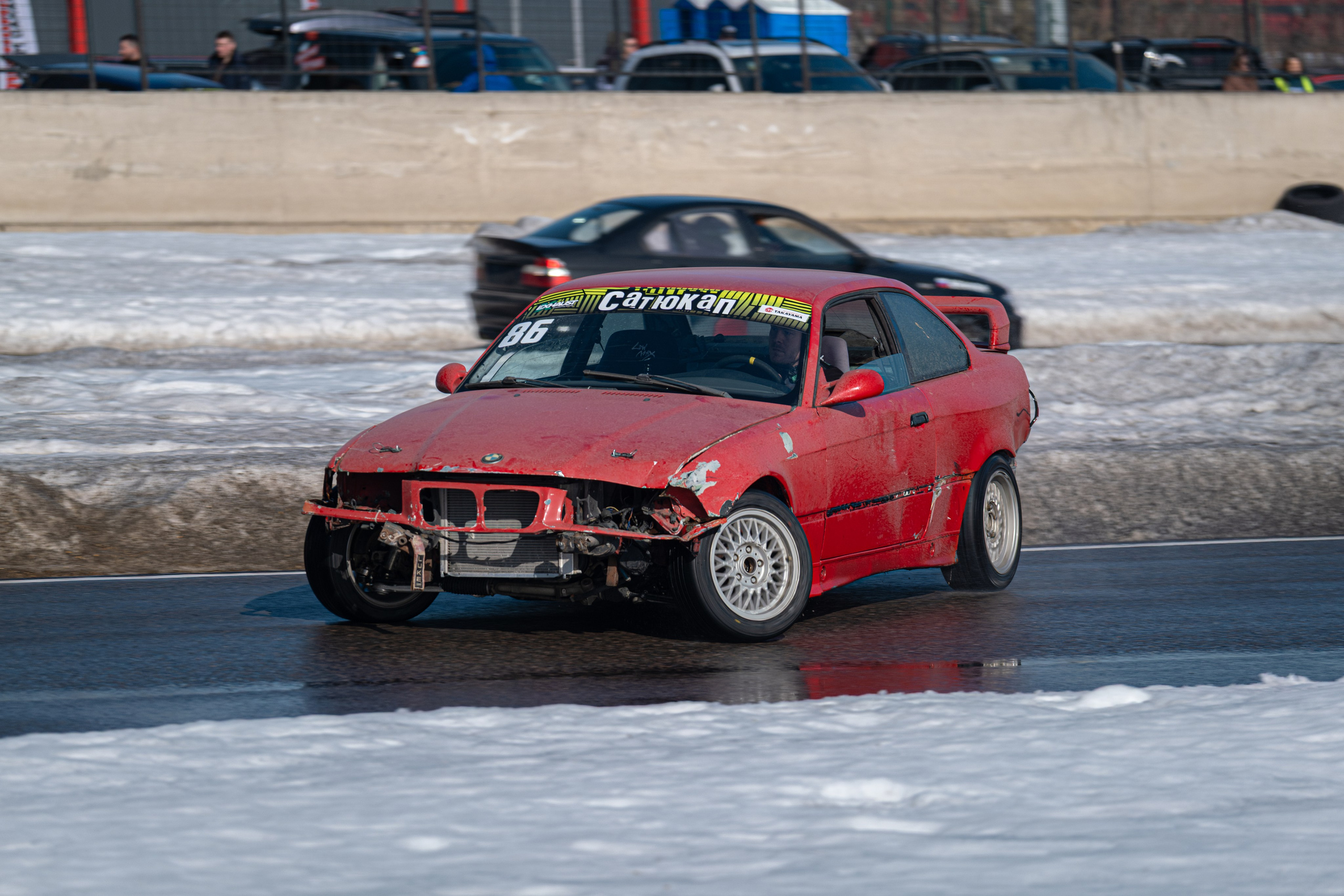 Спортивная автомобильная съемка. Malenkyia