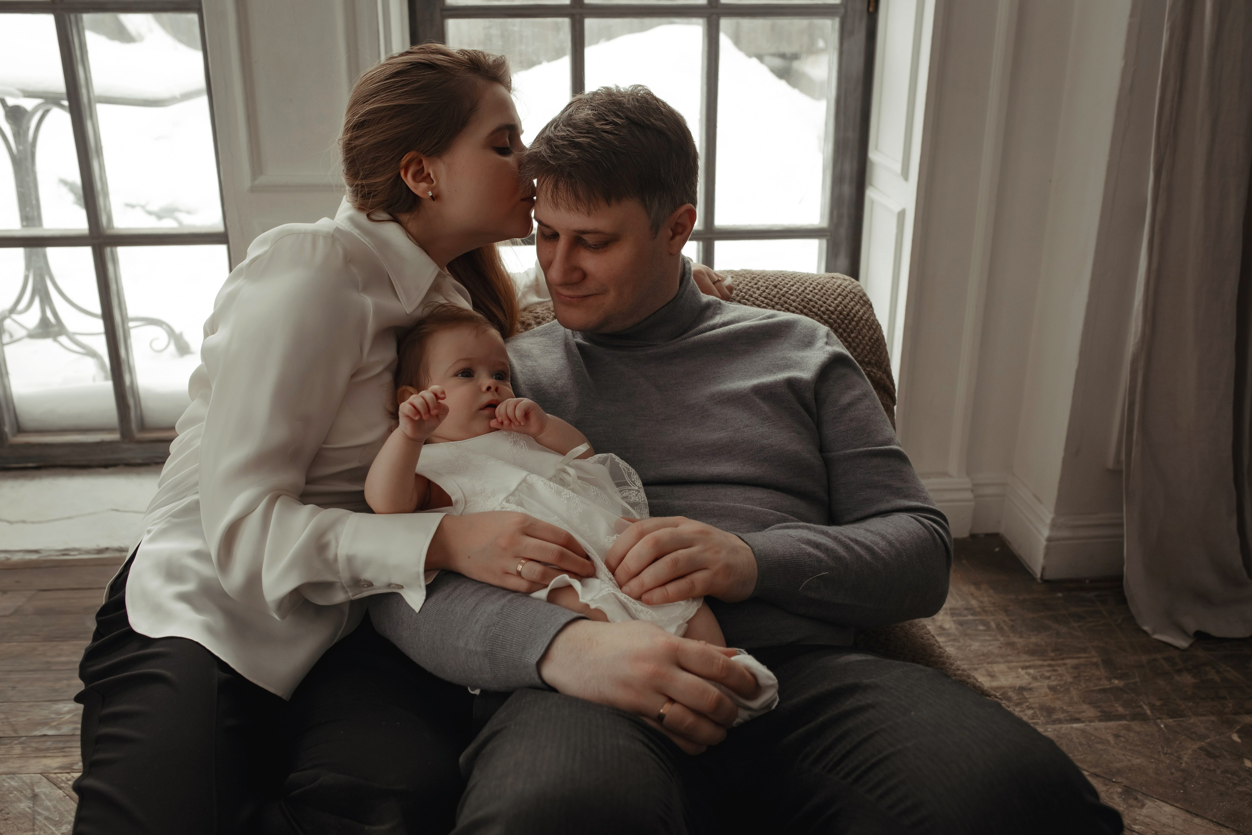 Семейная съемка в студии. Семейный и детский фотограф в Москве Дорогова Екатерина