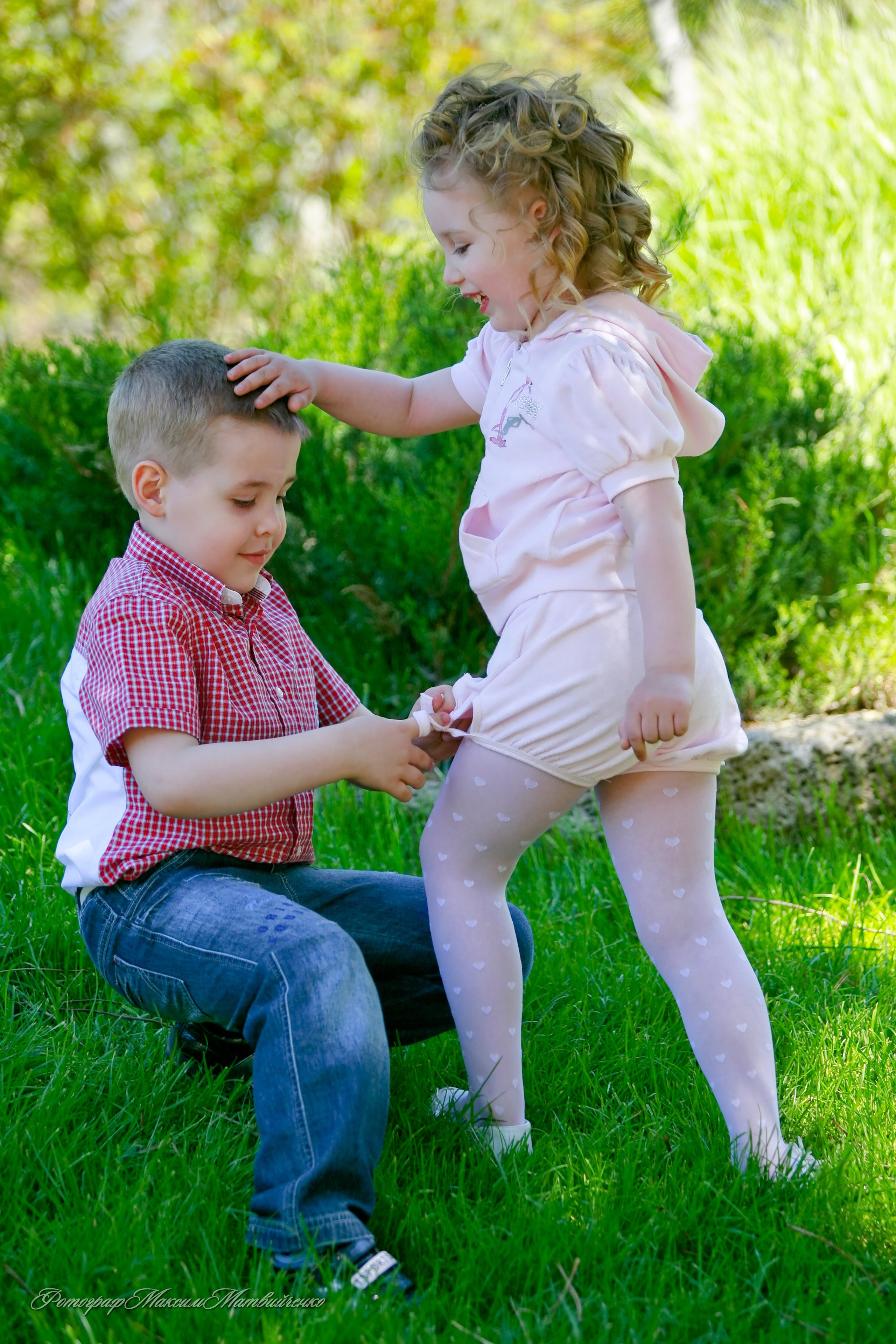 Детская фотосессия. Максим Матвийченко и Виктория Басова профессионалы своего дела