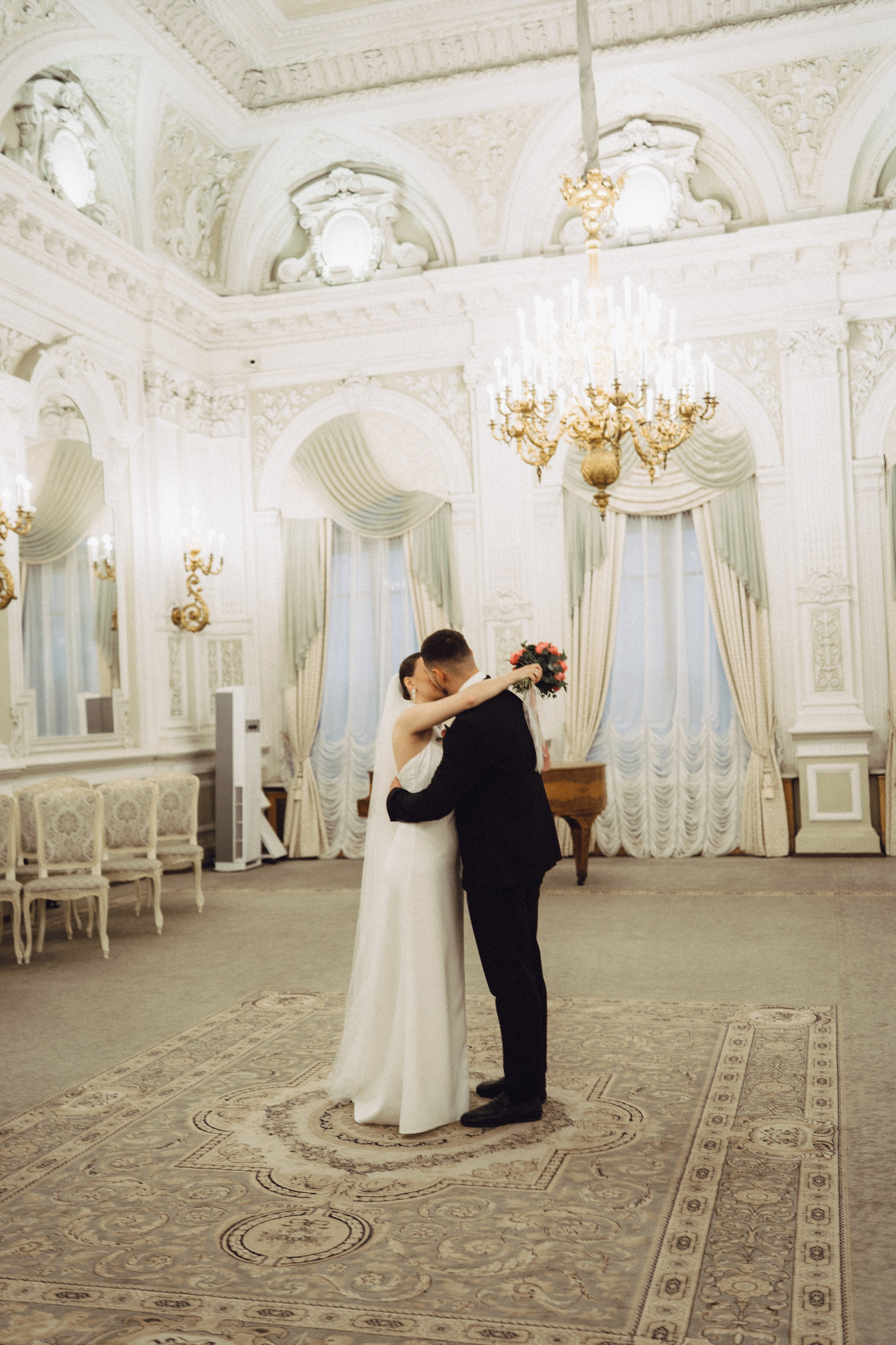 СВАДЕБНАЯ СЬЕМКА В ПЕВОМ ДВОРЦЕ БРАКОСОЧЕТАНИЯ. Профессиональный фотограф, Санкт-Петербург — Виктория Богомолова