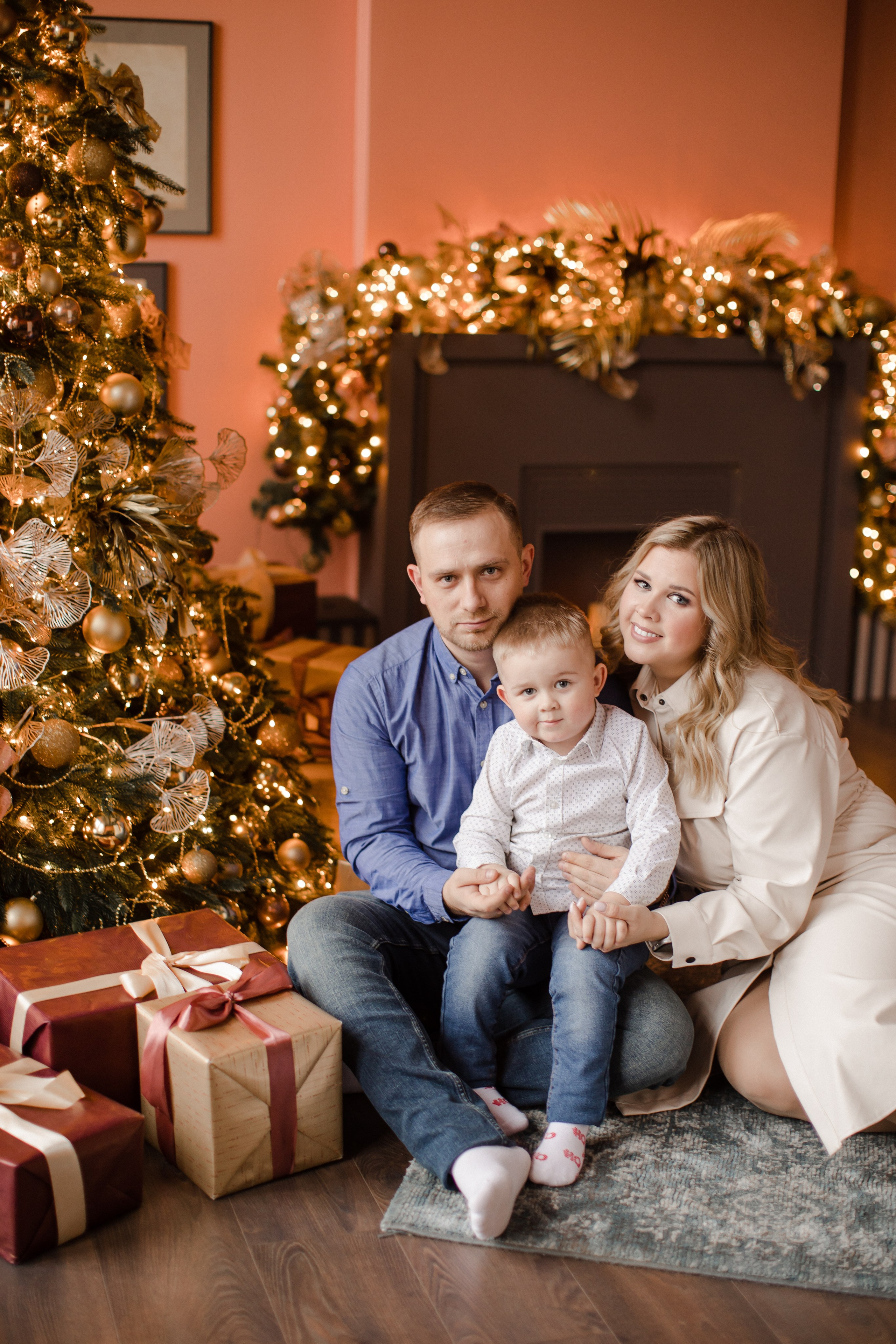 Надя с семьей. Семейный и детский фотограф в Москве Кузьмина Мария
