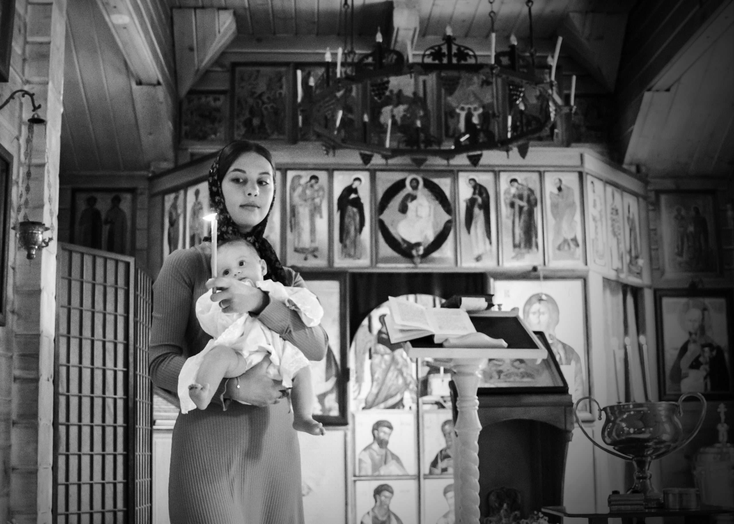 Таинство Крещения Марии. Крамер Юлиана детский и семейный фотограф