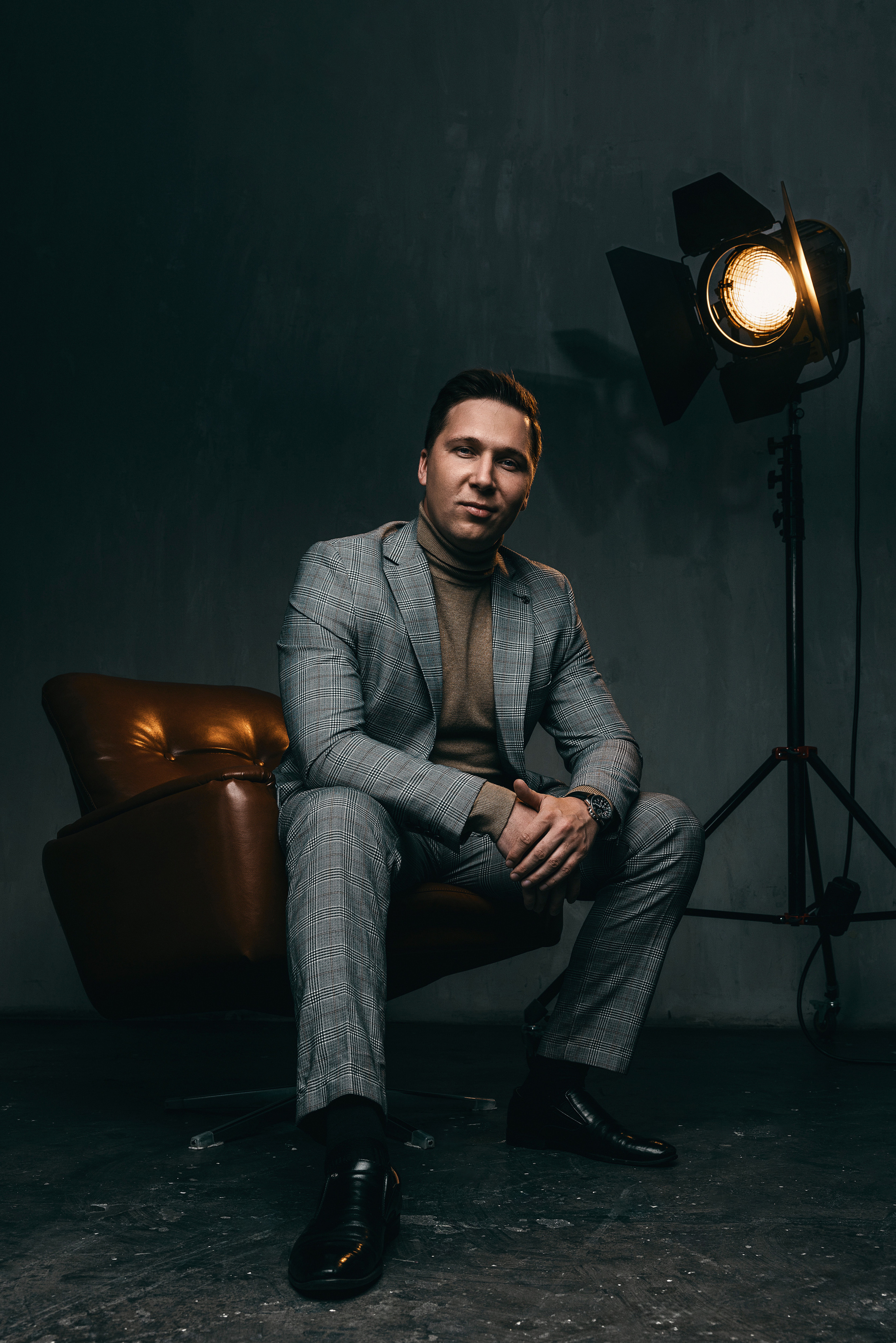 Мужской портрет. Фотограф Виталий Хайлов, Екатеринбург