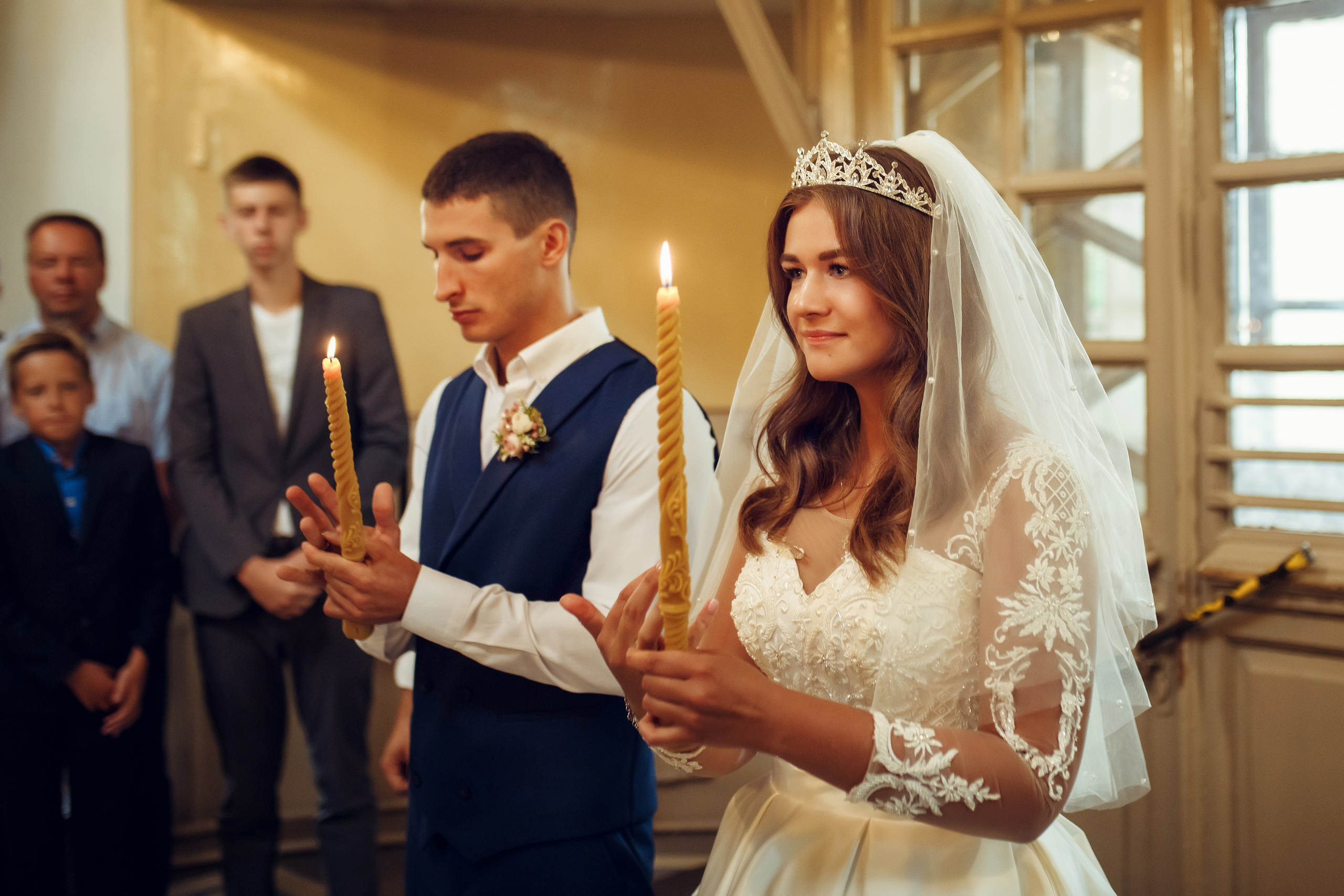 Венчание Яны и Артема. Фотограф на Крещение, семейный фотограф в Москве