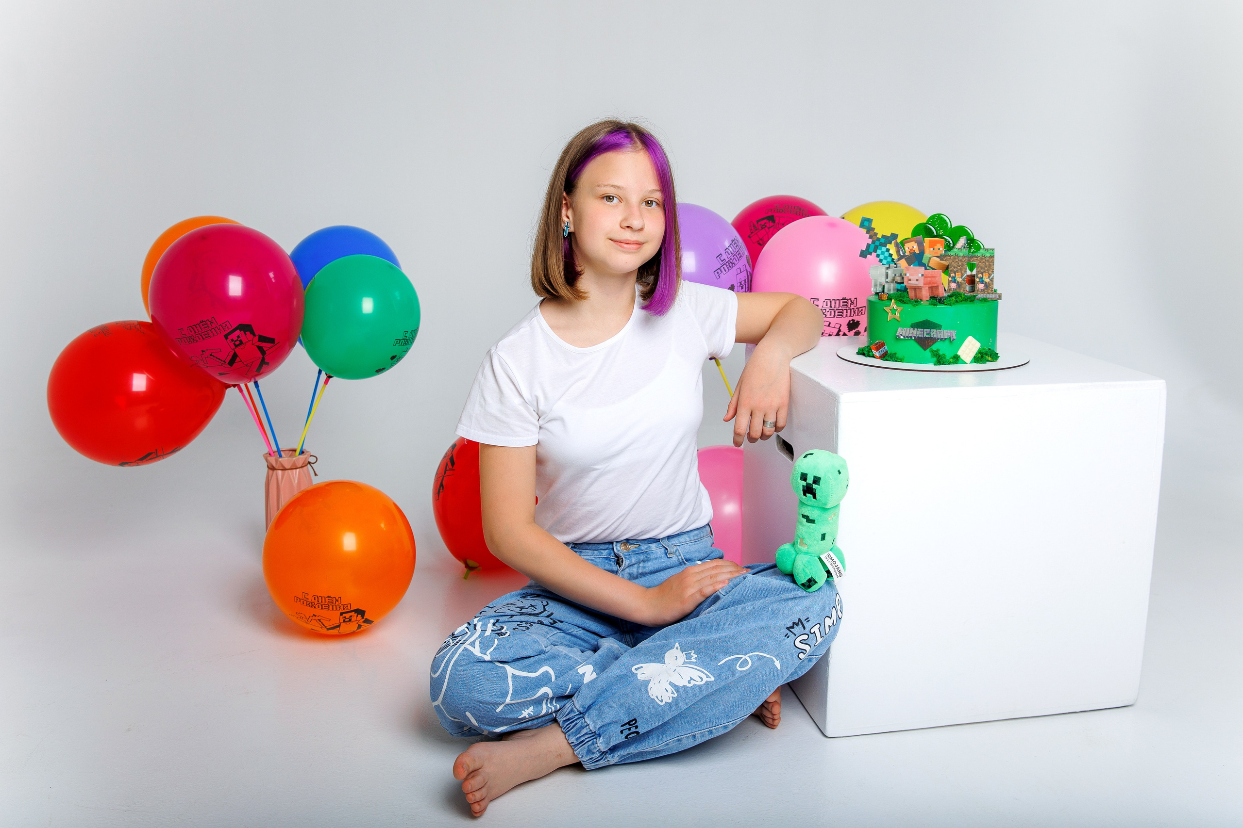 Ева в студии. Семейный и репортажный фотограф в Иркутске Людмила Лиханская