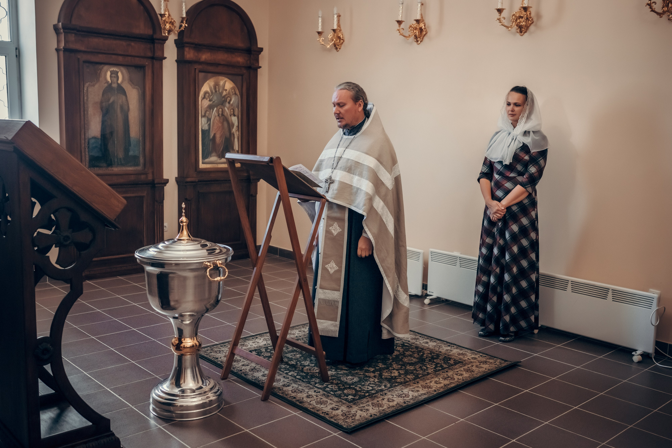 Храм в честь Владимирской иконы Божией Матери (город Кстово). Екатерина Крапивина фотограф церковных Таинств в Нижний Новгороде