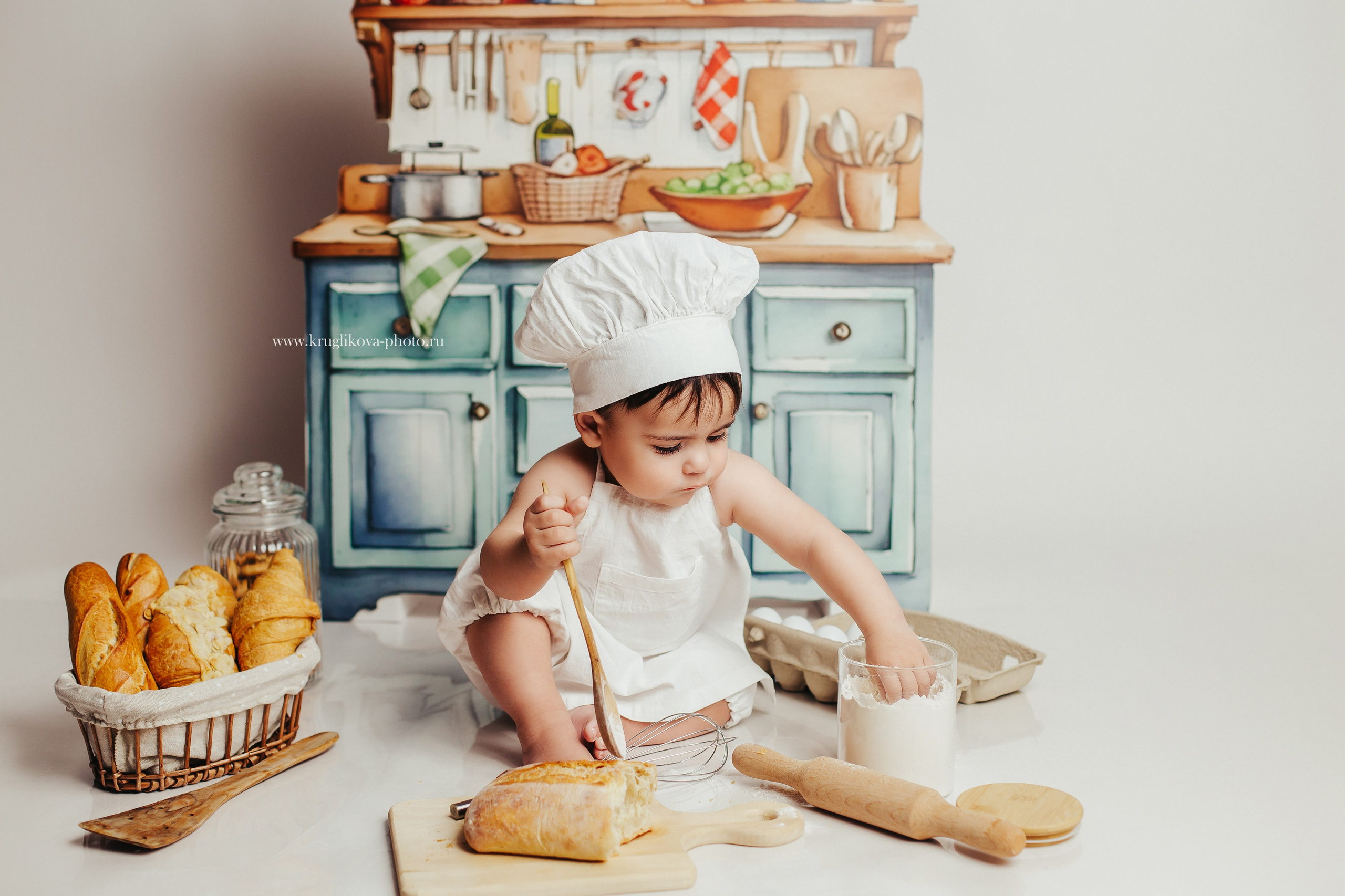 Марк. Годик. Фотограф новорожденных и детский в Сергиевом Посаде Кругликова Юлия