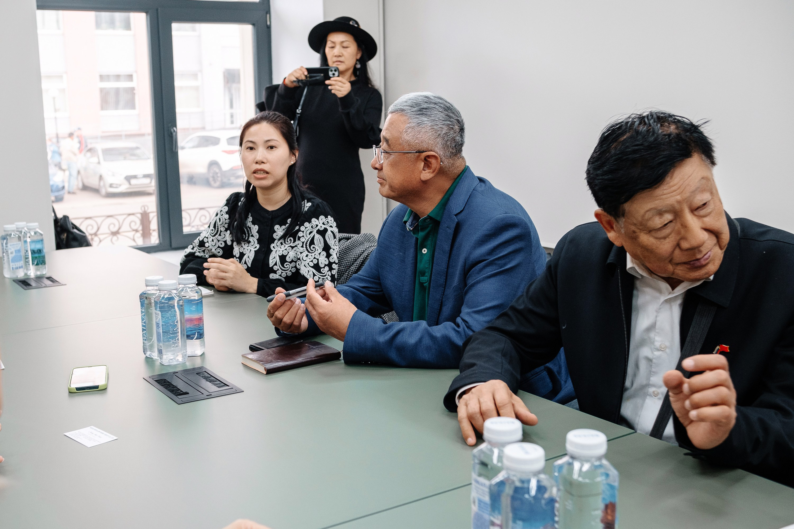 Делегация Китая в Ивановской текстильной компании