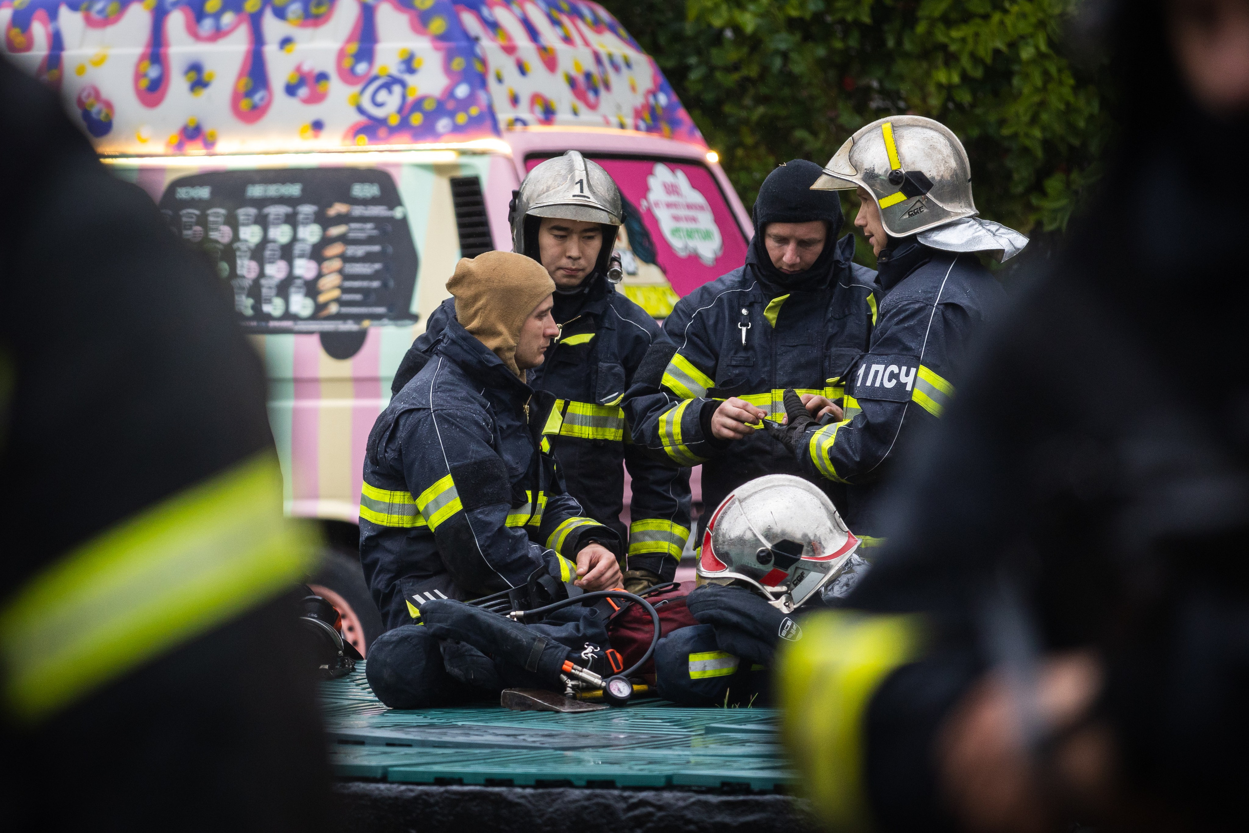 Финал международных соревнований среди пожар но-спасательных подразделений. Фотограф в Санкт-Петербурге