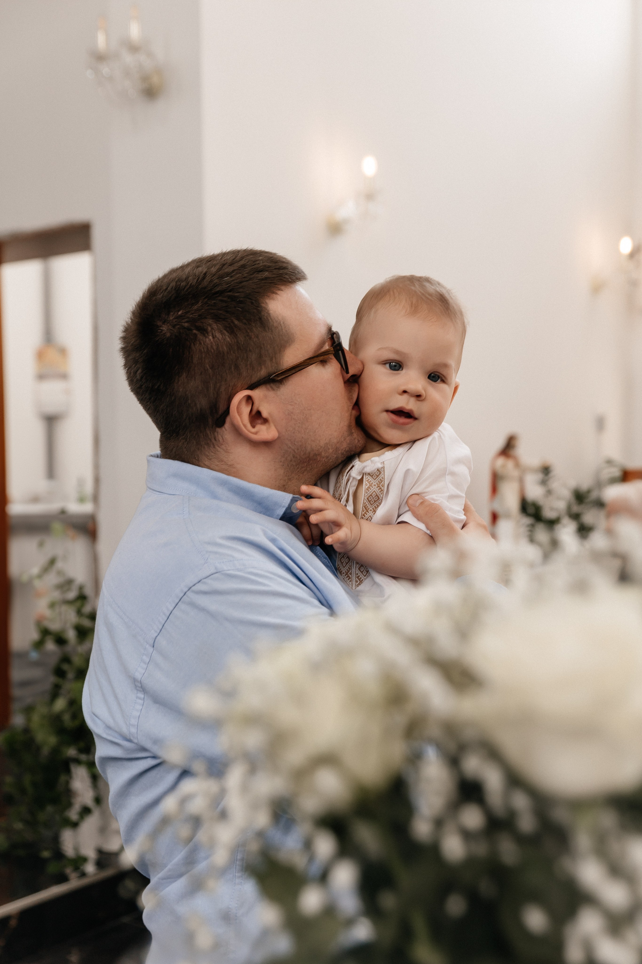 Крещение Назара. Семейный фотограф Минск Усова Ольга