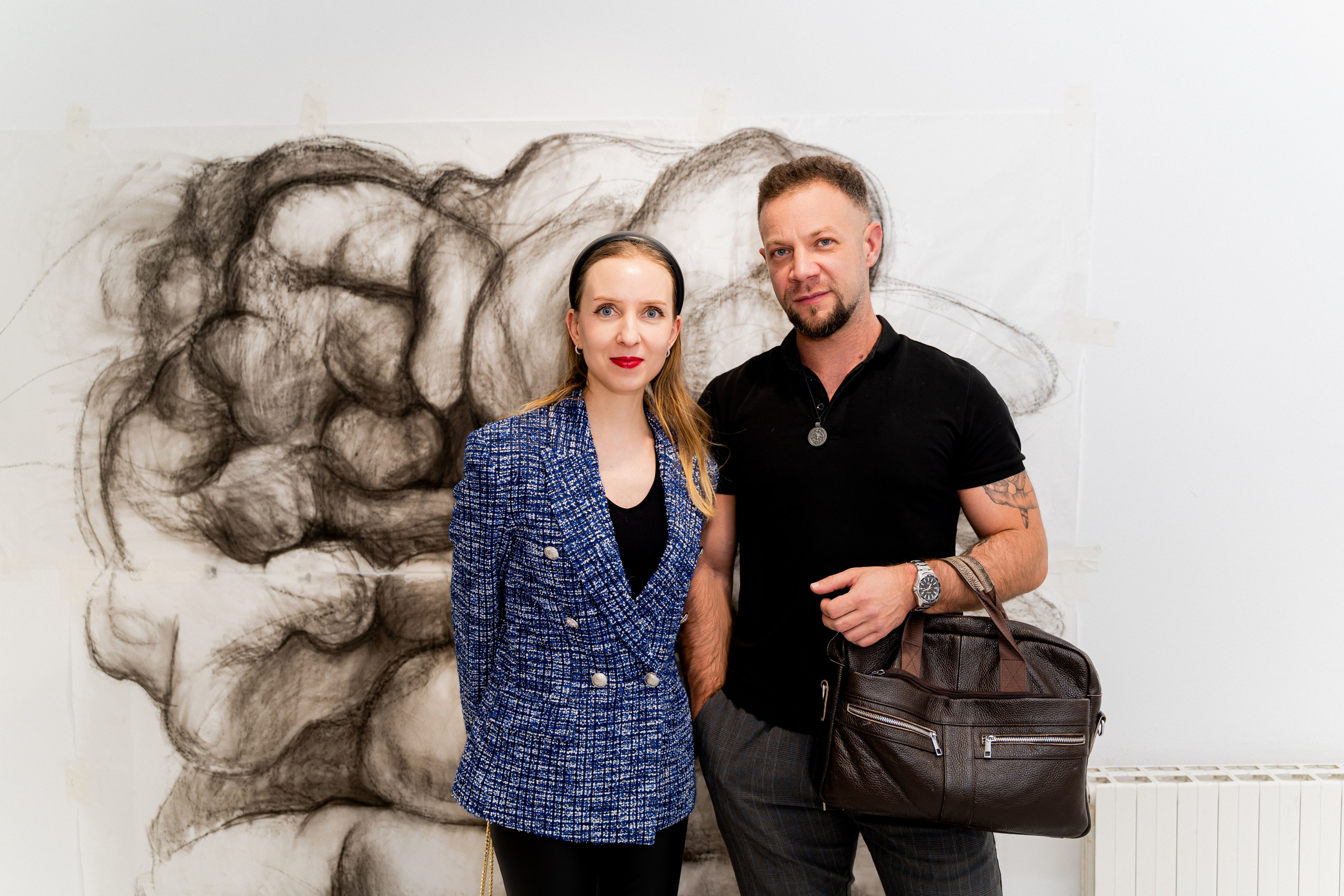 " Графические фрески» 2025. Лилия Ким. Междисциплинарный художник